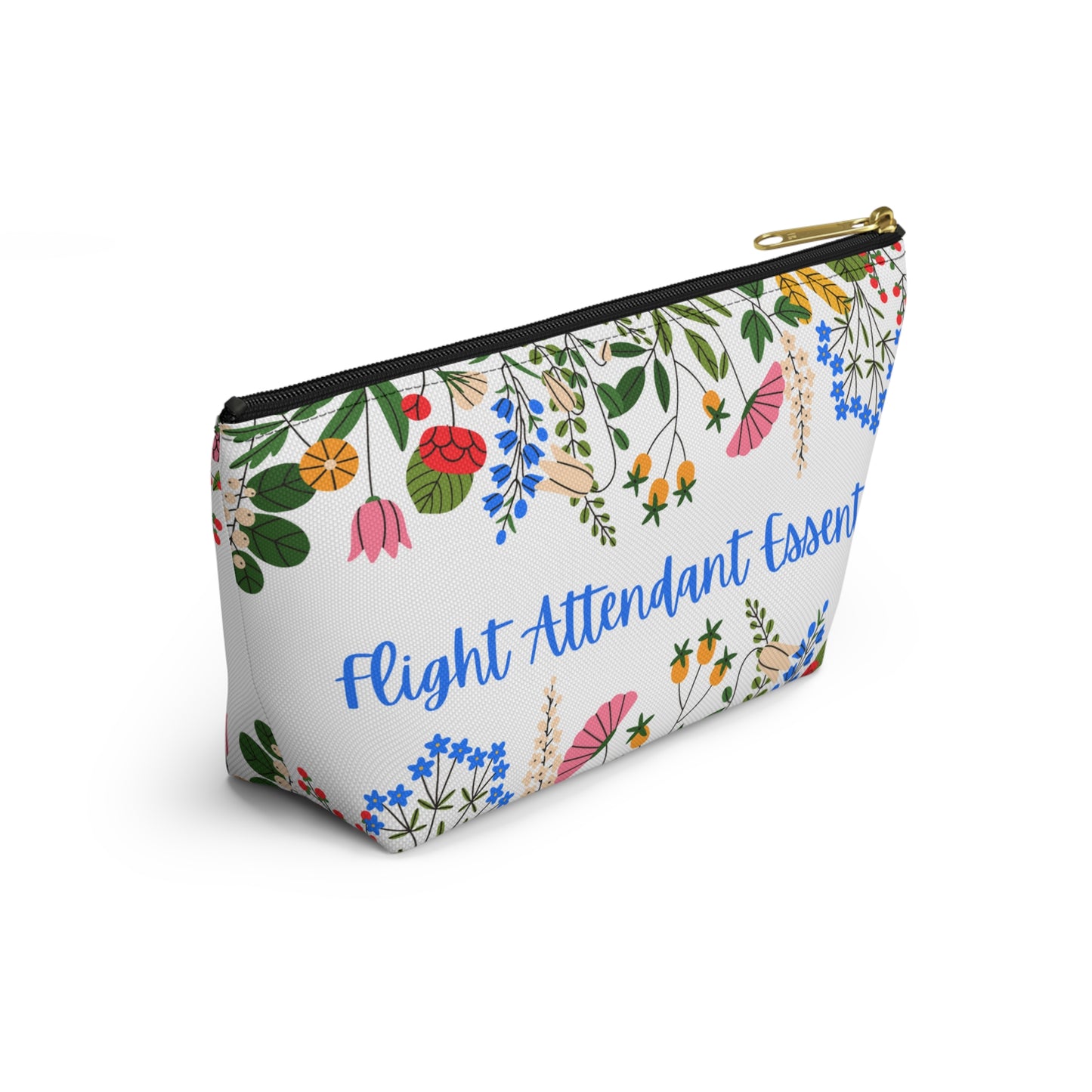 Flight Attendant Essential Accessory Pouch- Travel Organizer for Crew Must-Haves, Layover Bag, Airline Gift for Cabin Crew