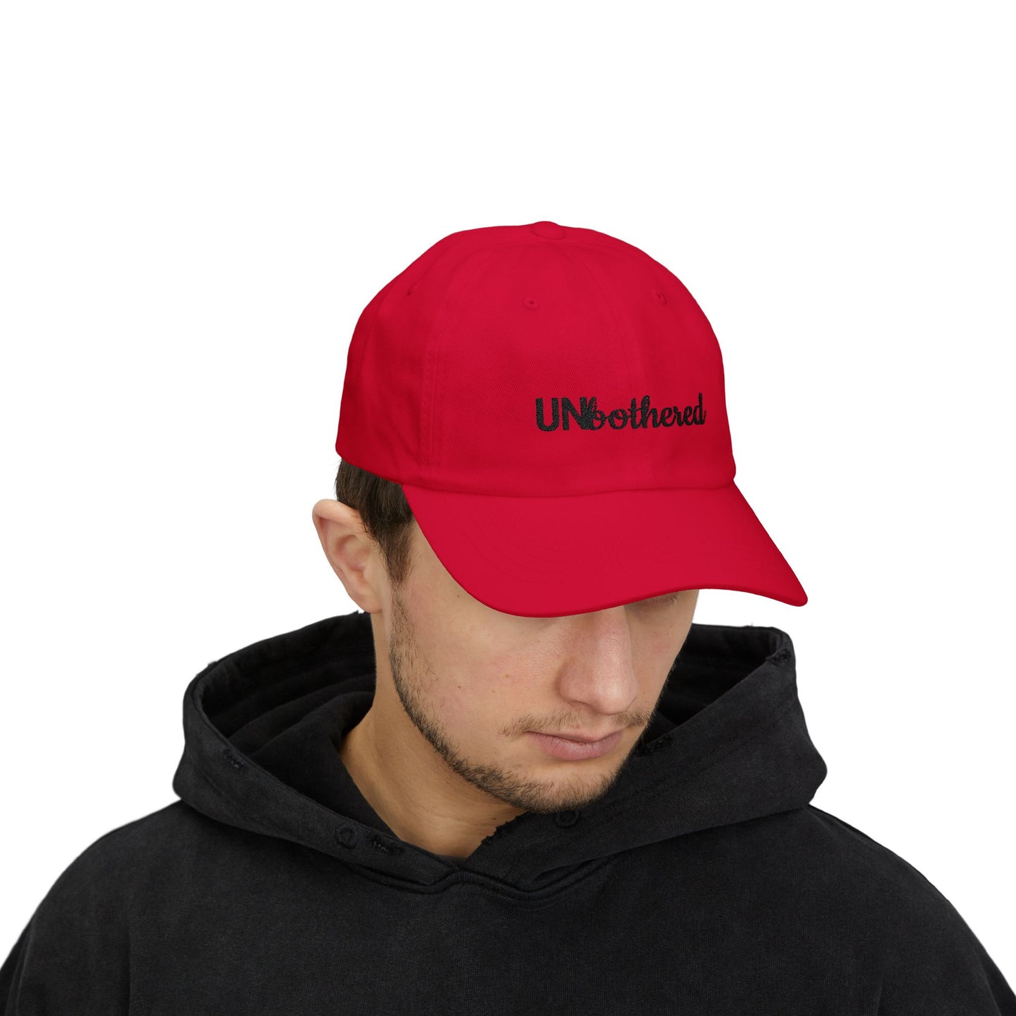 Unbothered Classic Dad Cap | Casual Hat for Unbothered Humans, Relaxed Style, Gift for Anyone, Trendy Accessories for Everyone