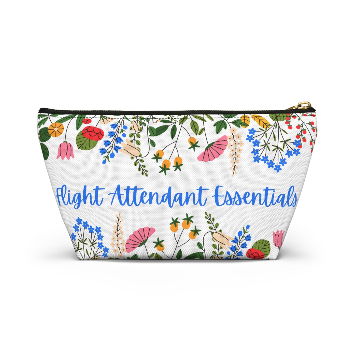 Flight Attendant Essential Accessory Pouch- Travel Organizer for Crew Must-Haves, Layover Bag, Airline Gift for Cabin Crew