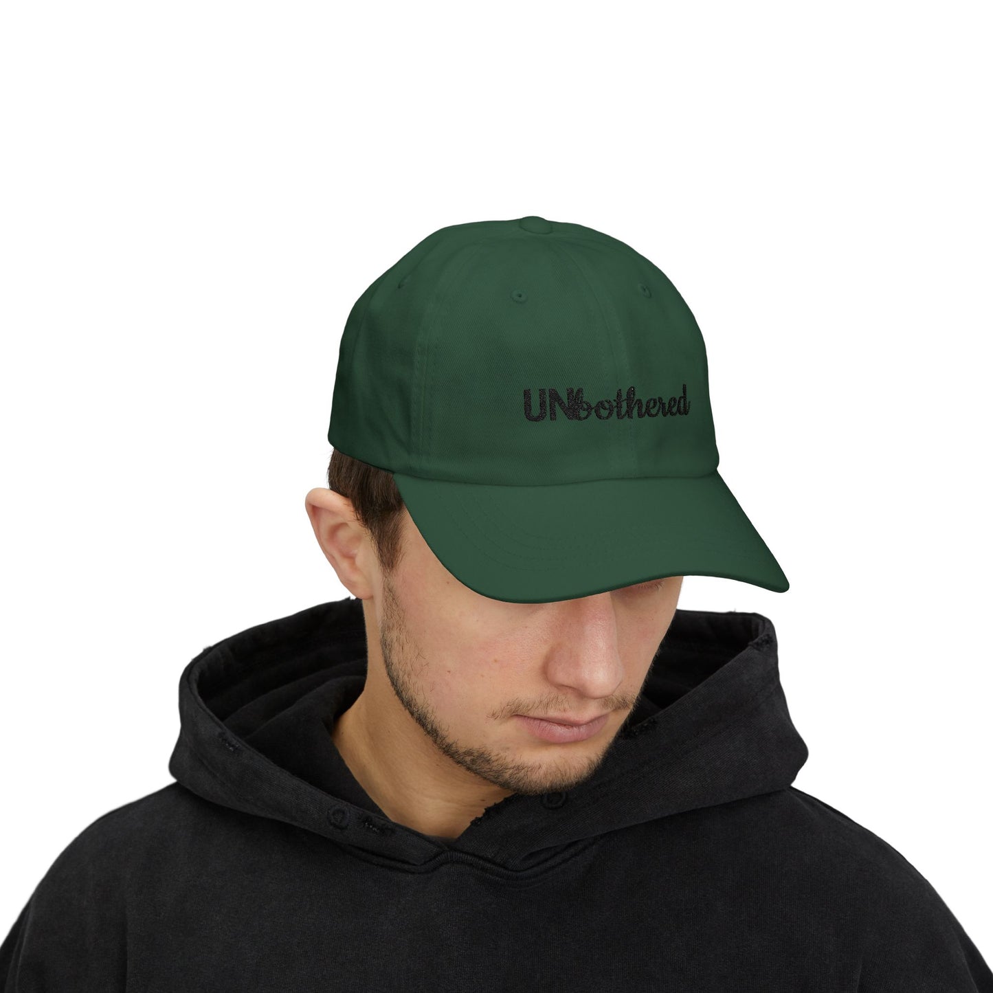 Unbothered Classic Dad Cap | Casual Hat for Unbothered Humans, Relaxed Style, Gift for Anyone, Trendy Accessories for Everyone