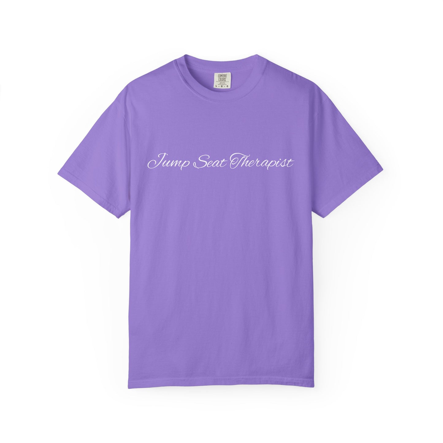Jump Seat Therapist T-Shirt- Funny Flight Attendant Tee, Cabin Crew Life Shirt, Sarcastic Aviation Gift for Airline Workers