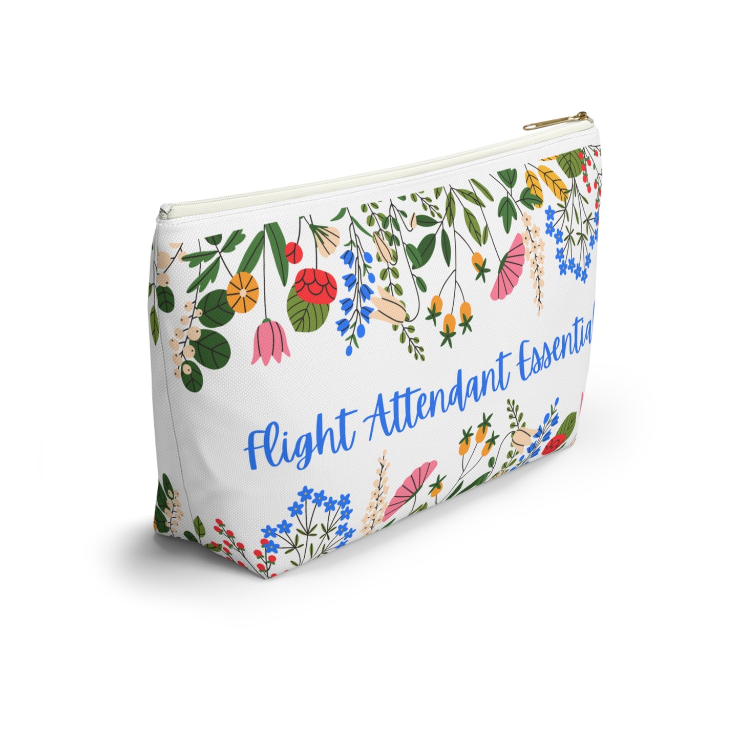 Flight Attendant Essential Accessory Pouch- Travel Organizer for Crew Must-Haves, Layover Bag, Airline Gift for Cabin Crew