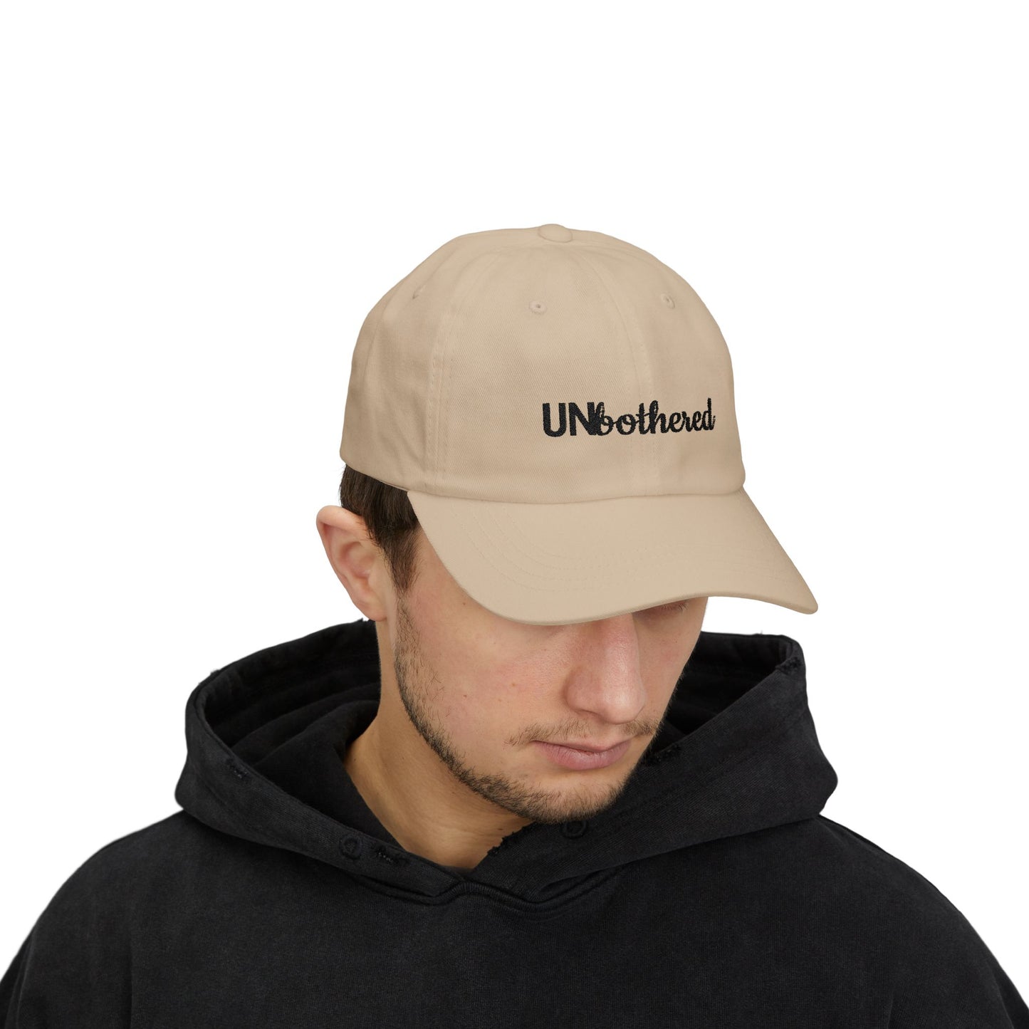 Unbothered Classic Dad Cap | Casual Hat for Unbothered Humans, Relaxed Style, Gift for Anyone, Trendy Accessories for Everyone