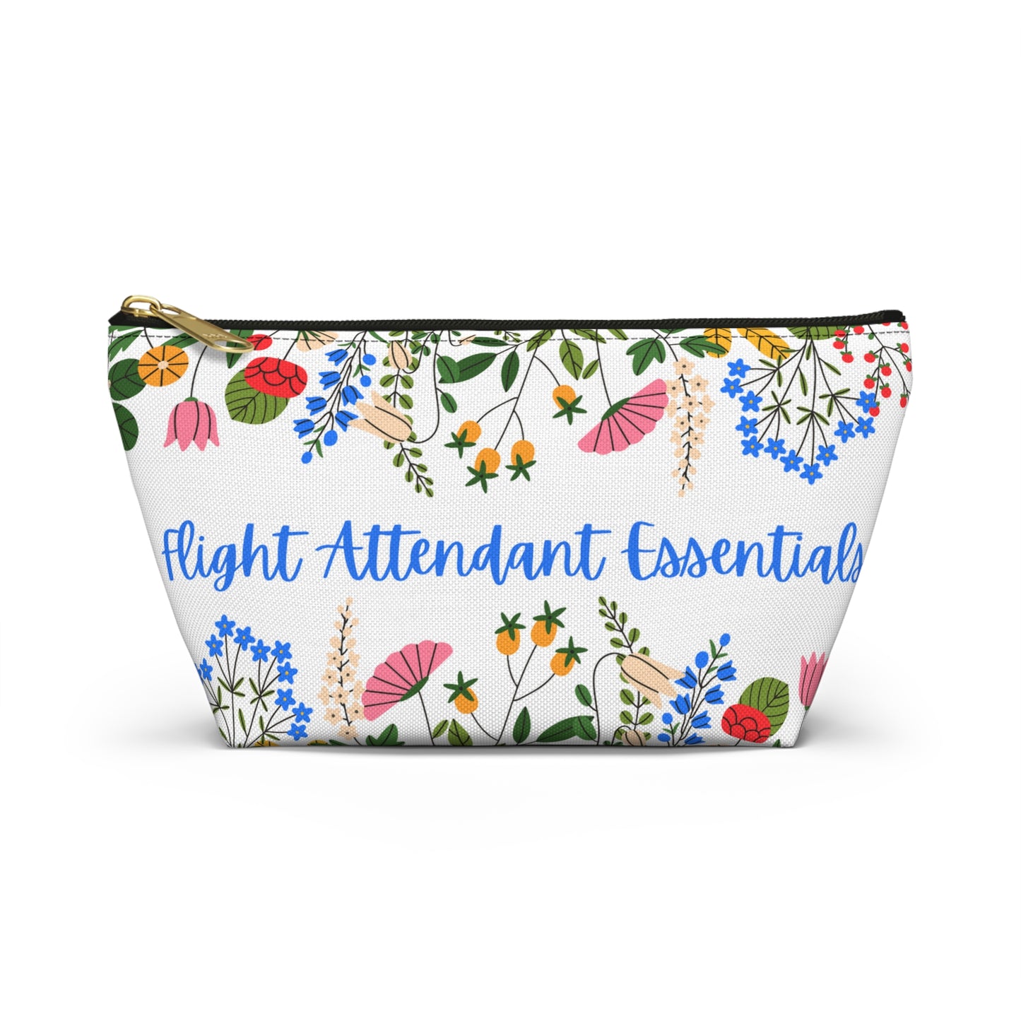 Flight Attendant Essential Accessory Pouch- Travel Organizer for Crew Must-Haves, Layover Bag, Airline Gift for Cabin Crew