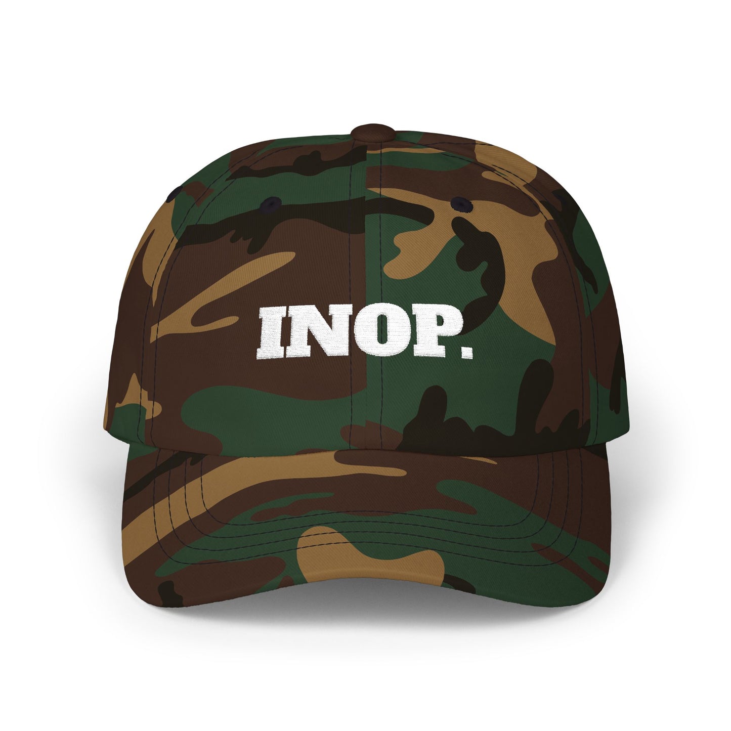 INOP. Cap- Funny Flight Crew Baseball Cap, Aviation-Inspired Hat, Grounded and Over It Airline Humor Gift