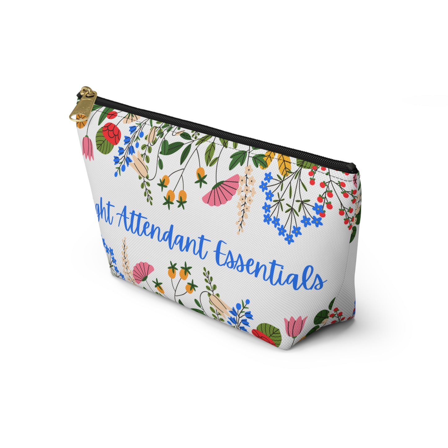 Flight Attendant Essential Accessory Pouch- Travel Organizer for Crew Must-Haves, Layover Bag, Airline Gift for Cabin Crew