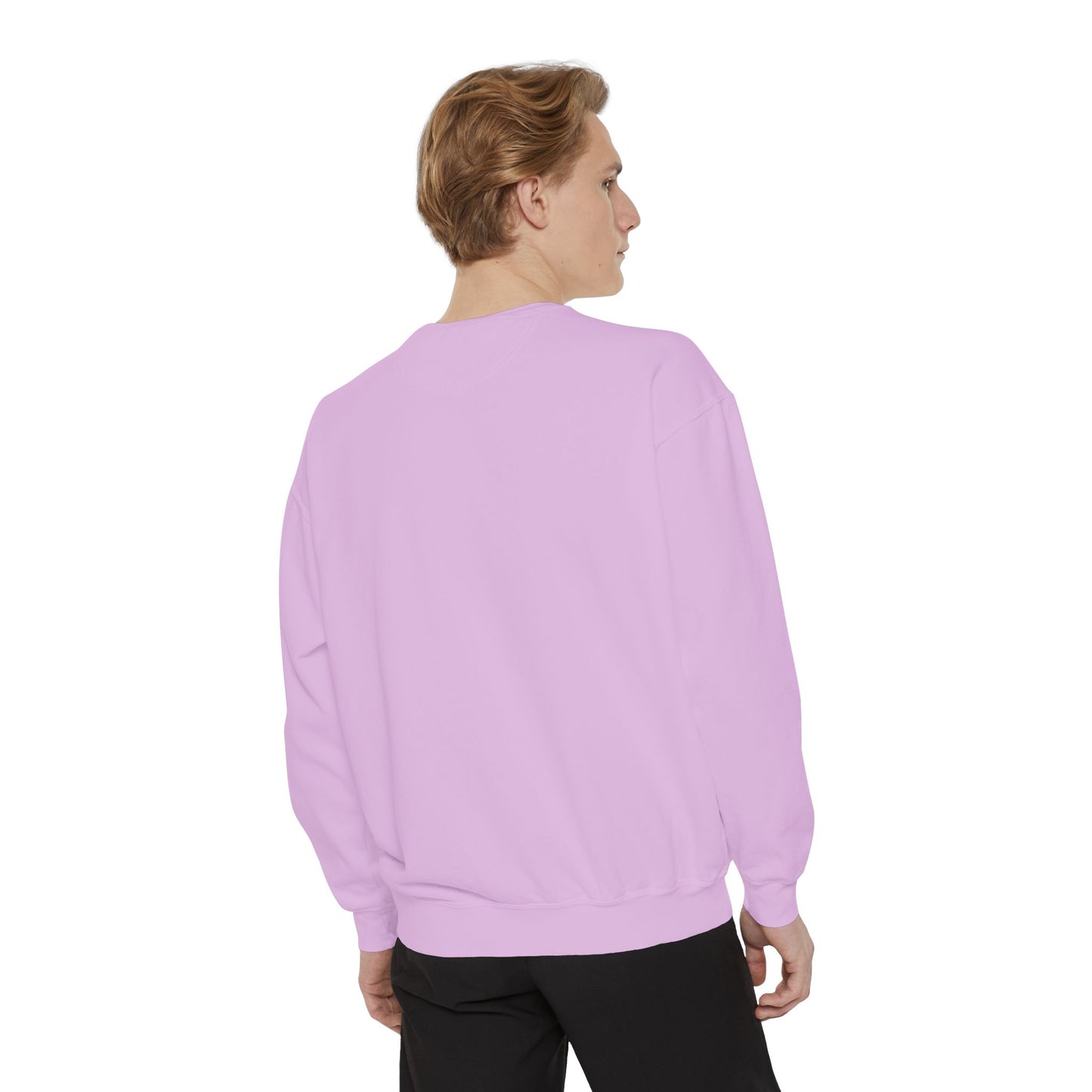 Jet Lagged Unisex Garment-Dyed Sweatshirt - Let Laughter Live, Cozy Sweater for Casual Days, Gift for Friends, Perfect for Fall & Winter
