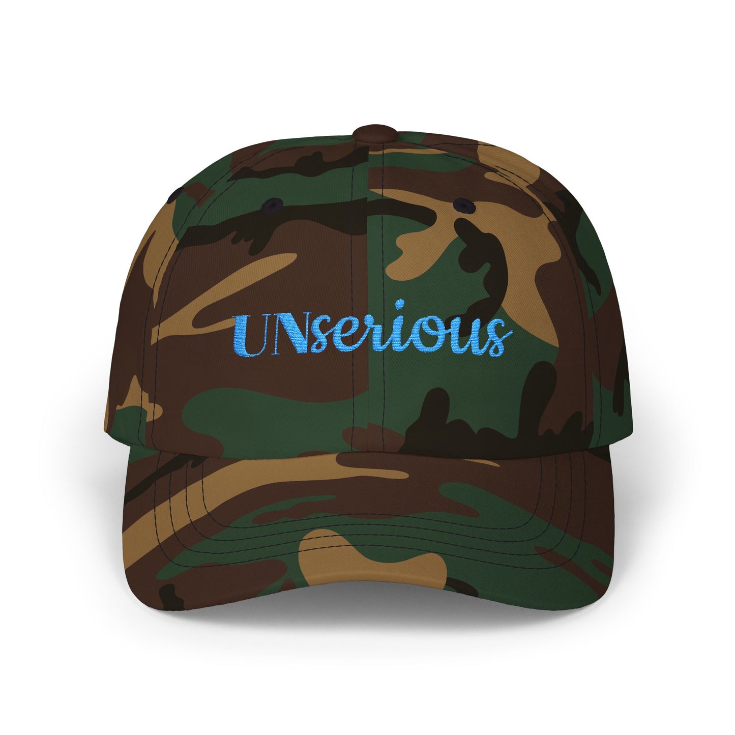 Unserious Classic Dad Cap, Casual Hat, Perfect Gift for every Unserious Human, Trendy Headwear, Everyday Accessory, Summer Essential