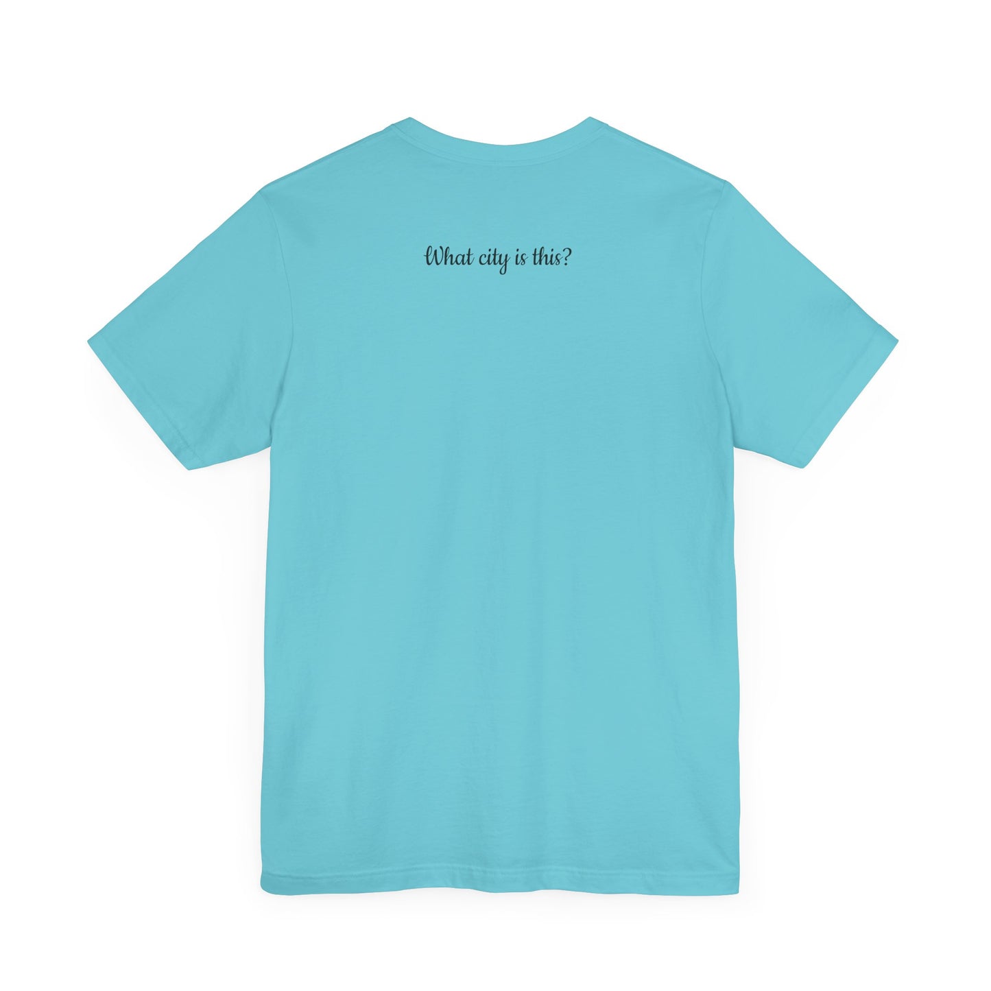 Flight Attendant City Tee, Travel Shirt, Gift for Travelers, Comfortable Unisex Tee, Adventure Outfit, Wanderlust Apparel