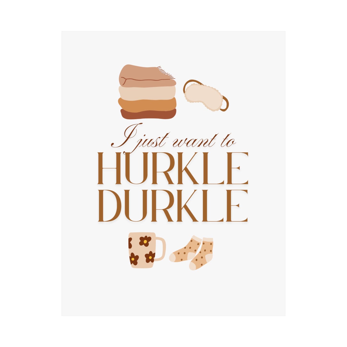 Cozy Vertical Posters for Home Décor, Ideal for Relaxation, Gift for Sleep Lovers, Bedroom Wall Art, Funny Quotes Prints