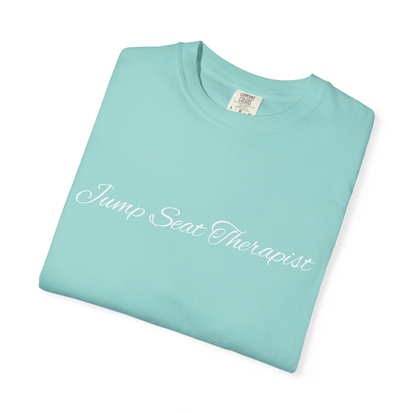 Jump Seat Therapist T-Shirt- Funny Flight Attendant Tee, Cabin Crew Life Shirt, Sarcastic Aviation Gift for Airline Workers
