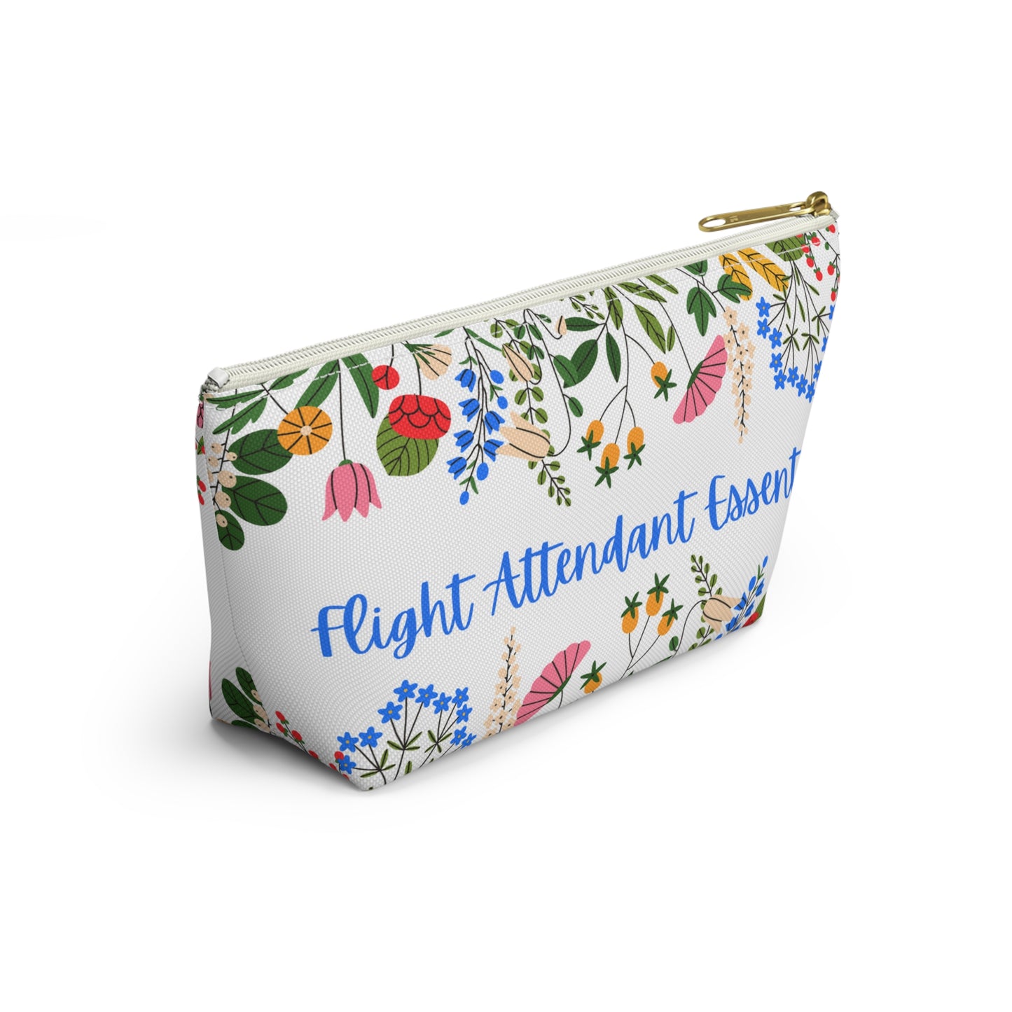 Flight Attendant Essential Accessory Pouch- Travel Organizer for Crew Must-Haves, Layover Bag, Airline Gift for Cabin Crew