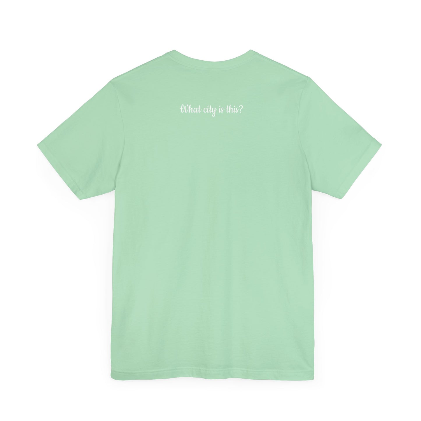 Flight Attendant City Tee, Travel Shirt, Gift for Travelers, Comfortable Unisex Tee, Adventure Outfit, Wanderlust Apparel