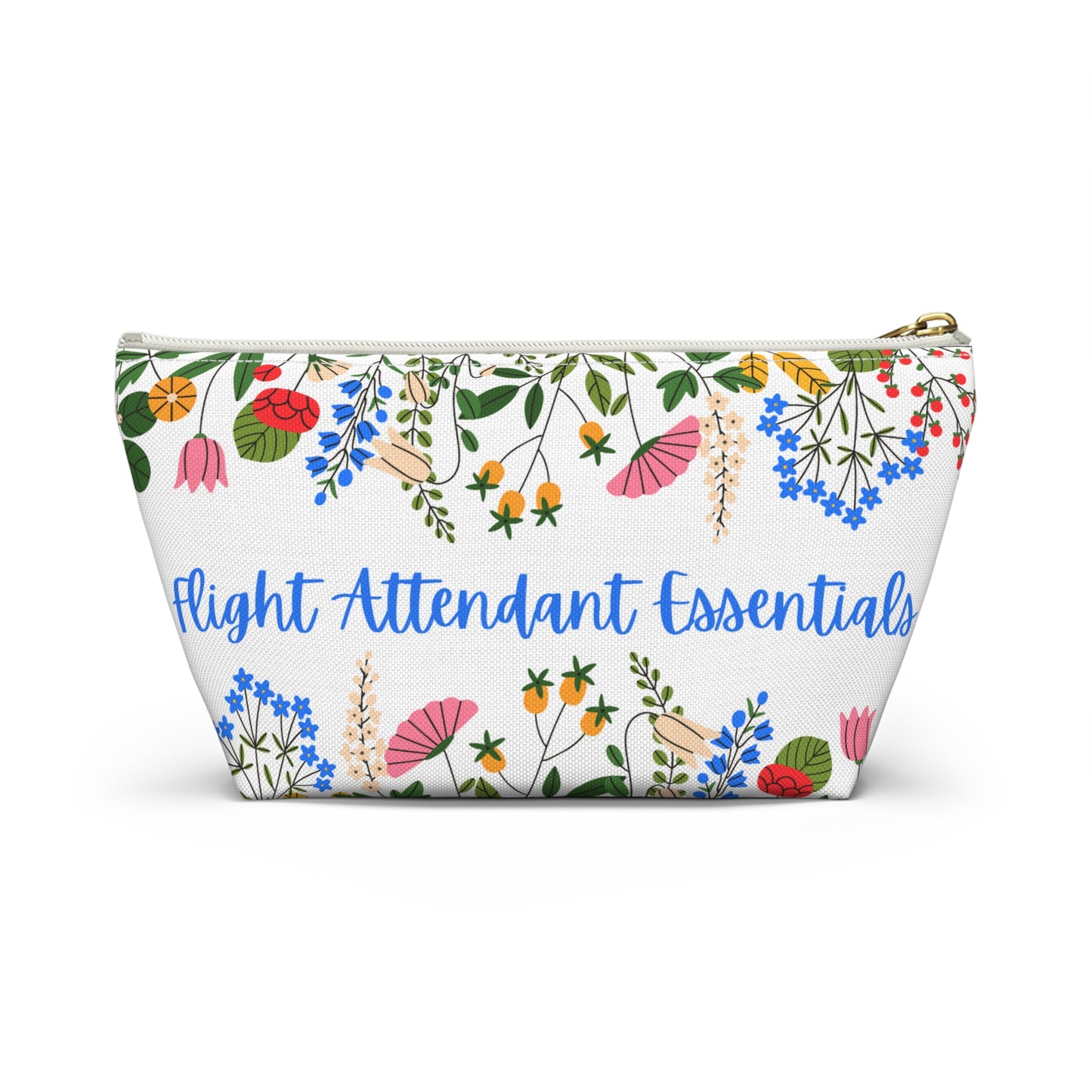 Flight Attendant Essential Accessory Pouch- Travel Organizer for Crew Must-Haves, Layover Bag, Airline Gift for Cabin Crew