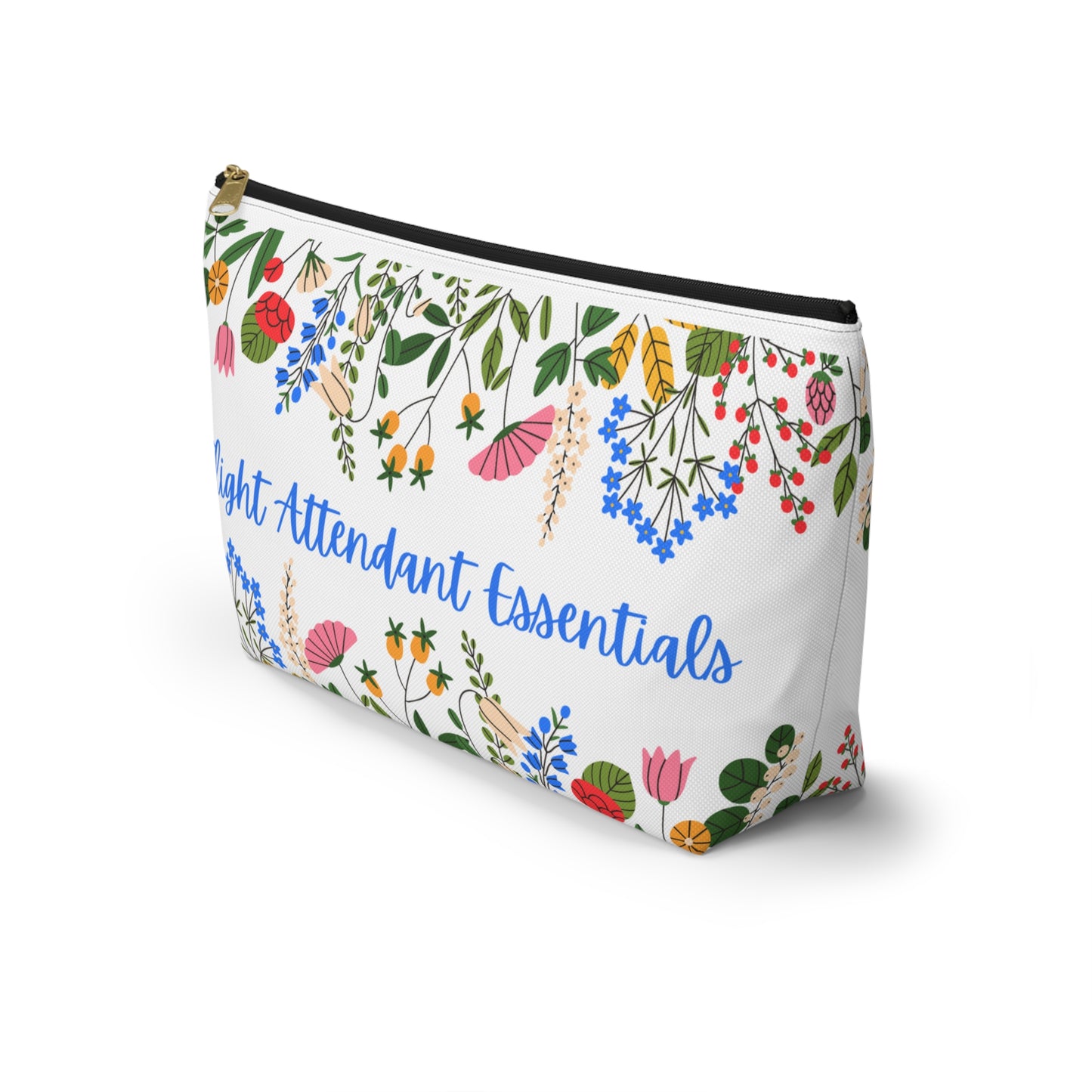 Flight Attendant Essential Accessory Pouch- Travel Organizer for Crew Must-Haves, Layover Bag, Airline Gift for Cabin Crew