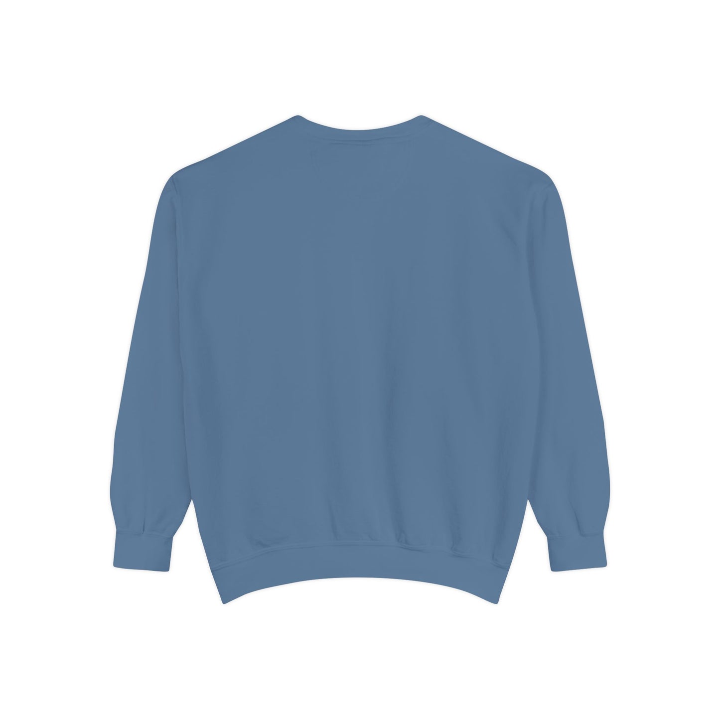 Jet Lagged Unisex Garment-Dyed Sweatshirt - Let Laughter Live, Cozy Sweater for Casual Days, Gift for Friends, Perfect for Fall & Winter