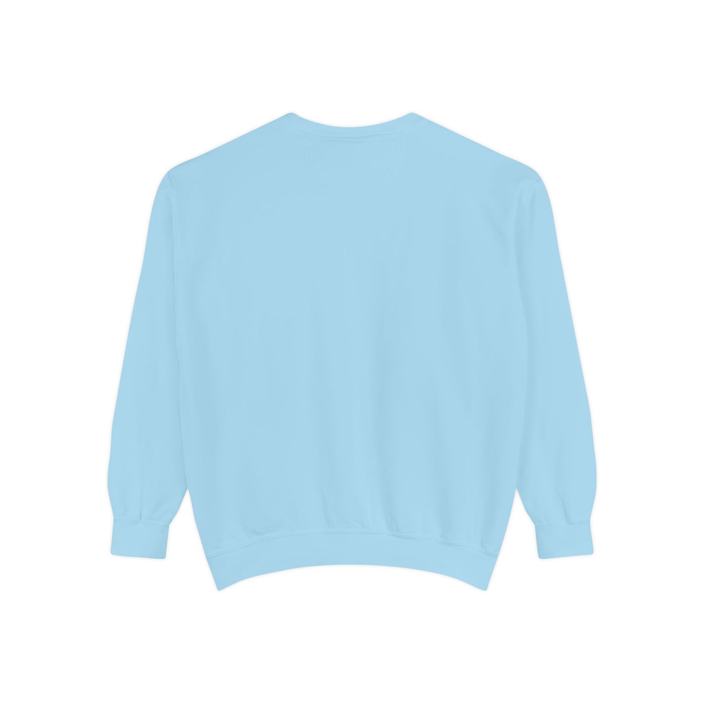 Jet Lagged Unisex Garment-Dyed Sweatshirt - Let Laughter Live, Cozy Sweater for Casual Days, Gift for Friends, Perfect for Fall & Winter