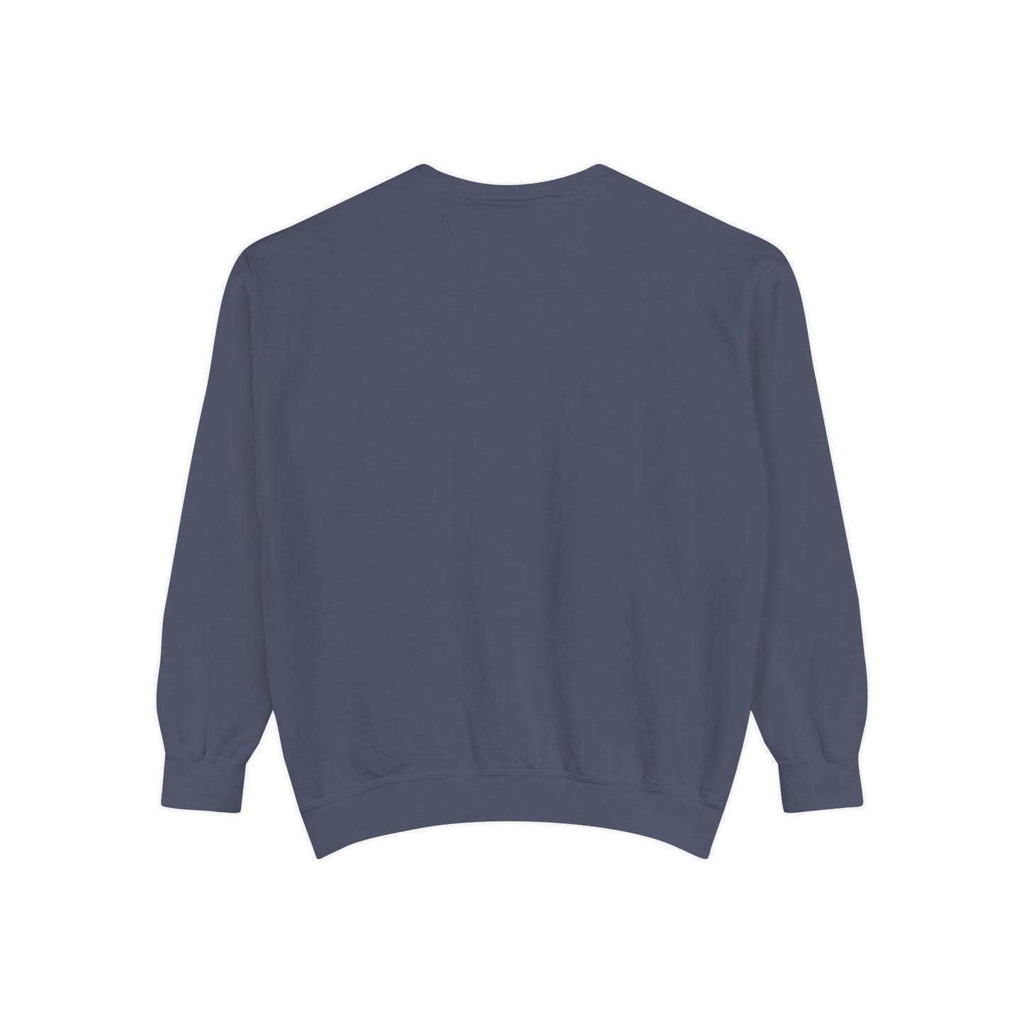 Jet Lagged Unisex Garment-Dyed Sweatshirt - Let Laughter Live, Cozy Sweater for Casual Days, Gift for Friends, Perfect for Fall & Winter