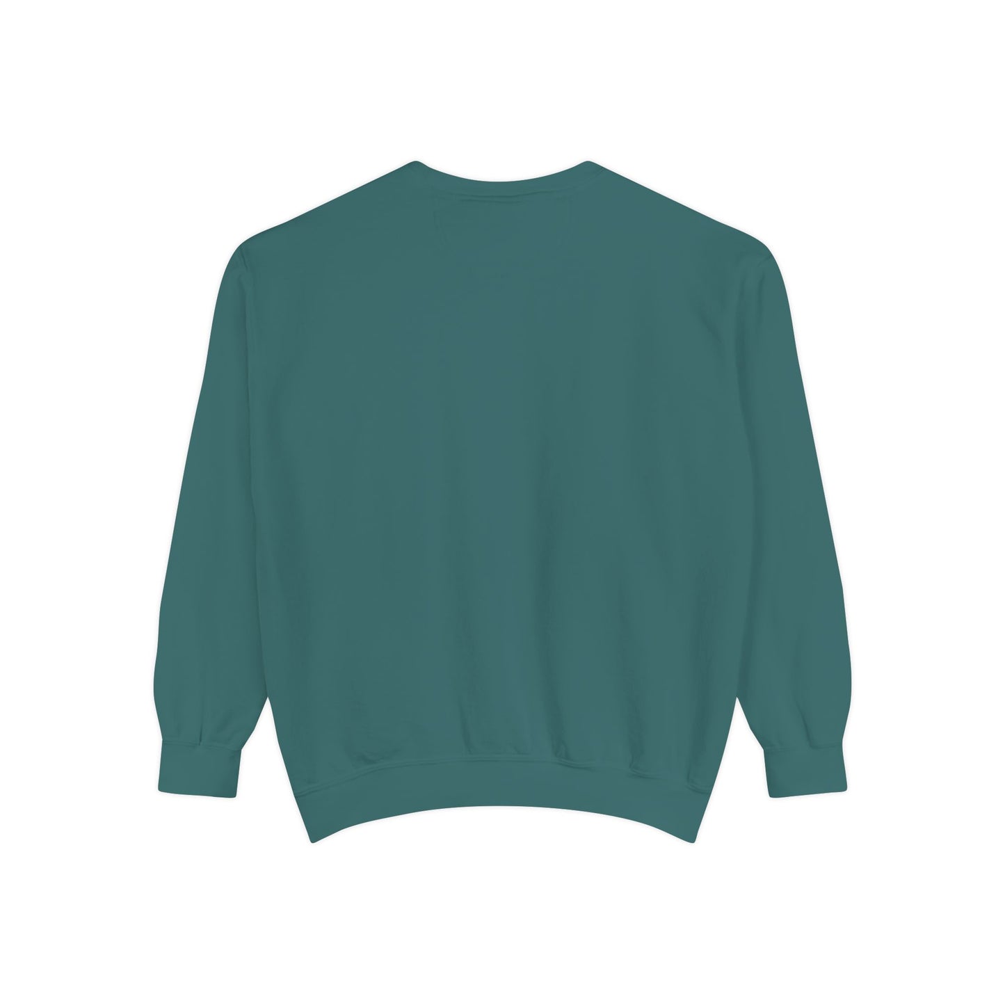 Jet Lagged Unisex Garment-Dyed Sweatshirt - Let Laughter Live, Cozy Sweater for Casual Days, Gift for Friends, Perfect for Fall & Winter