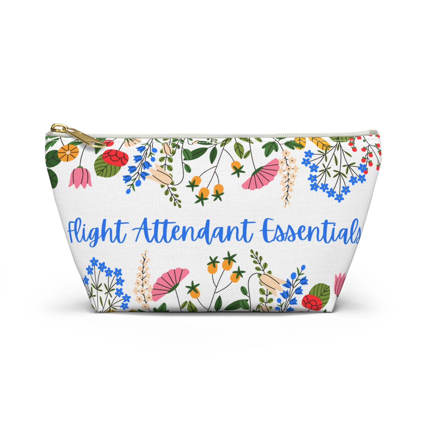 Flight Attendant Essential Accessory Pouch- Travel Organizer for Crew Must-Haves, Layover Bag, Airline Gift for Cabin Crew