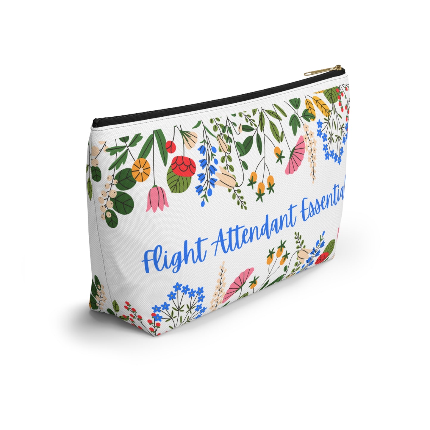 Flight Attendant Essential Accessory Pouch- Travel Organizer for Crew Must-Haves, Layover Bag, Airline Gift for Cabin Crew