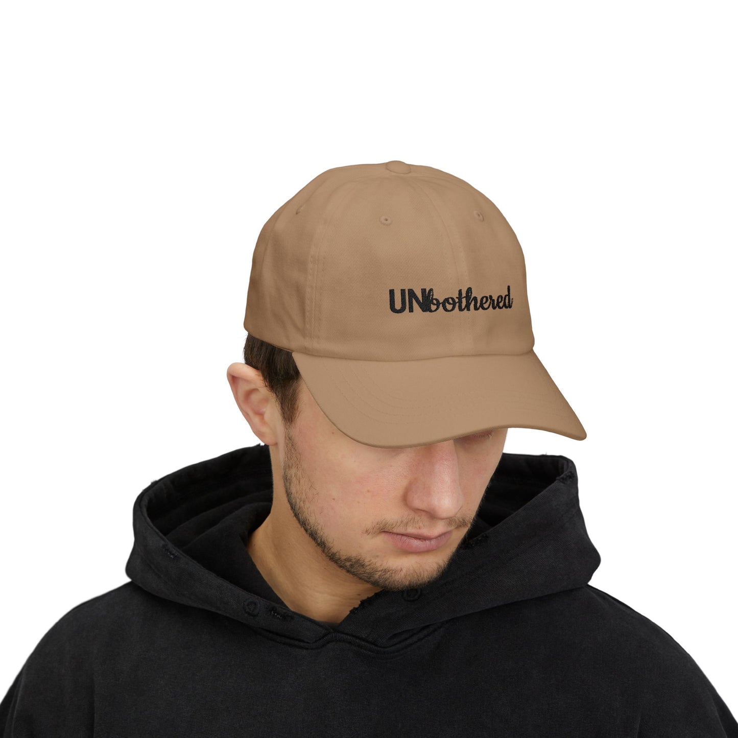Unbothered Classic Dad Cap | Casual Hat for Unbothered Humans, Relaxed Style, Gift for Anyone, Trendy Accessories for Everyone