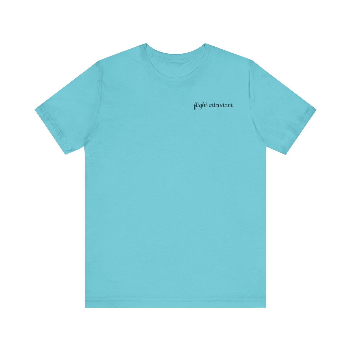 Flight Attendant City Tee, Travel Shirt, Gift for Travelers, Comfortable Unisex Tee, Adventure Outfit, Wanderlust Apparel