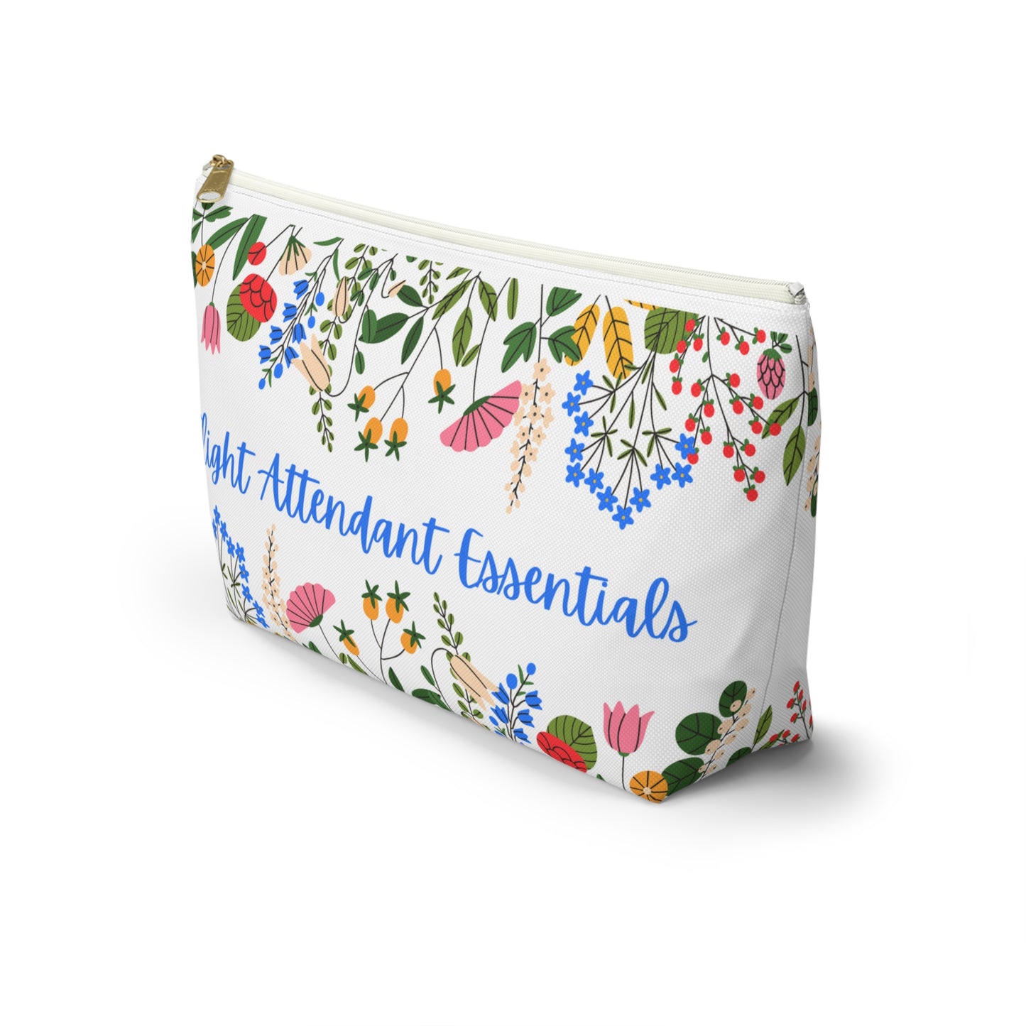 Flight Attendant Essential Accessory Pouch- Travel Organizer for Crew Must-Haves, Layover Bag, Airline Gift for Cabin Crew