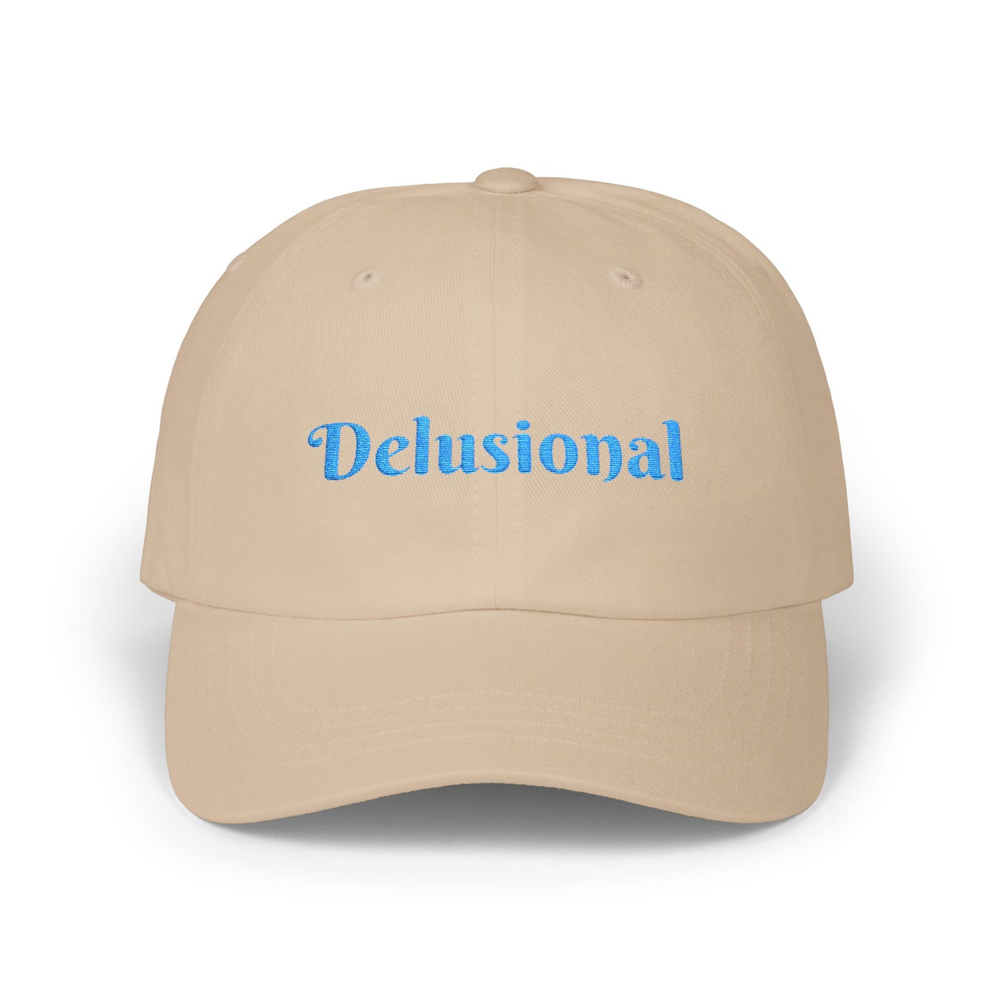 Delusional Classic Dad Cap | Trendy Dad Hat, Casual Wear, Gift for Him, Comfortable Sun Hat, Summer Accessory