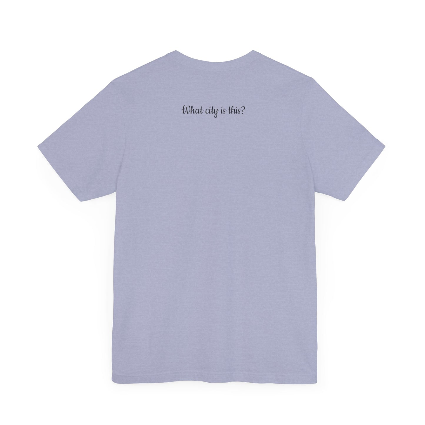 Flight Attendant City Tee, Travel Shirt, Gift for Travelers, Comfortable Unisex Tee, Adventure Outfit, Wanderlust Apparel
