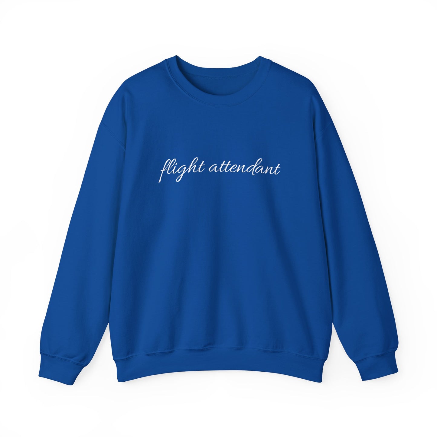 Flight Attendant Sweatshirt- Cozy Crew Life Pullover, Funny Airline Crew Gift, Travel Day Essential for Aviation Lovers