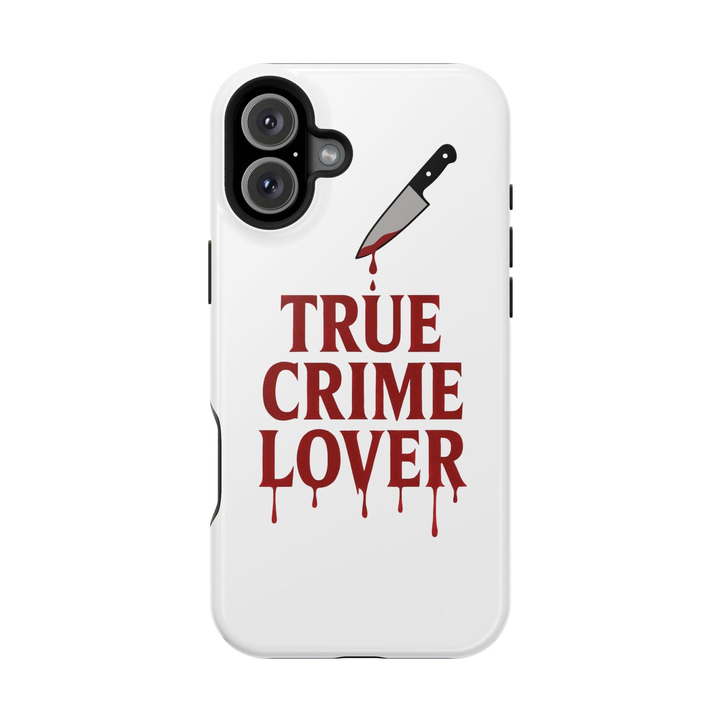 True Crime Lover Magnetic Phone Case-Funny Murder Podcast Gift, Forensics Obsession Cover, Crime Junkie Aesthetic Phone Case