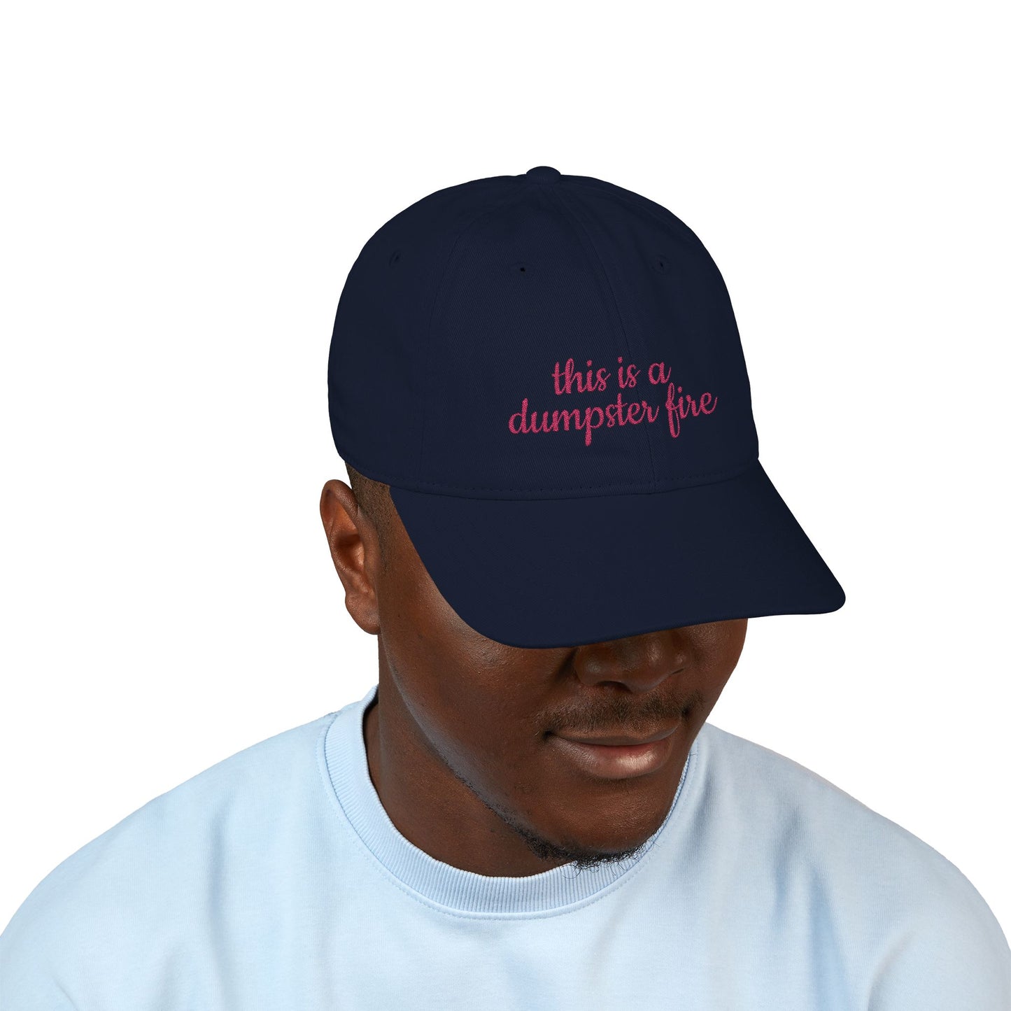 Organic Embroidered Baseball Cap - Humorous Gift, Casual Style, Unisex Hat, Summer Accessory, Everyday Wear, Funny Cap