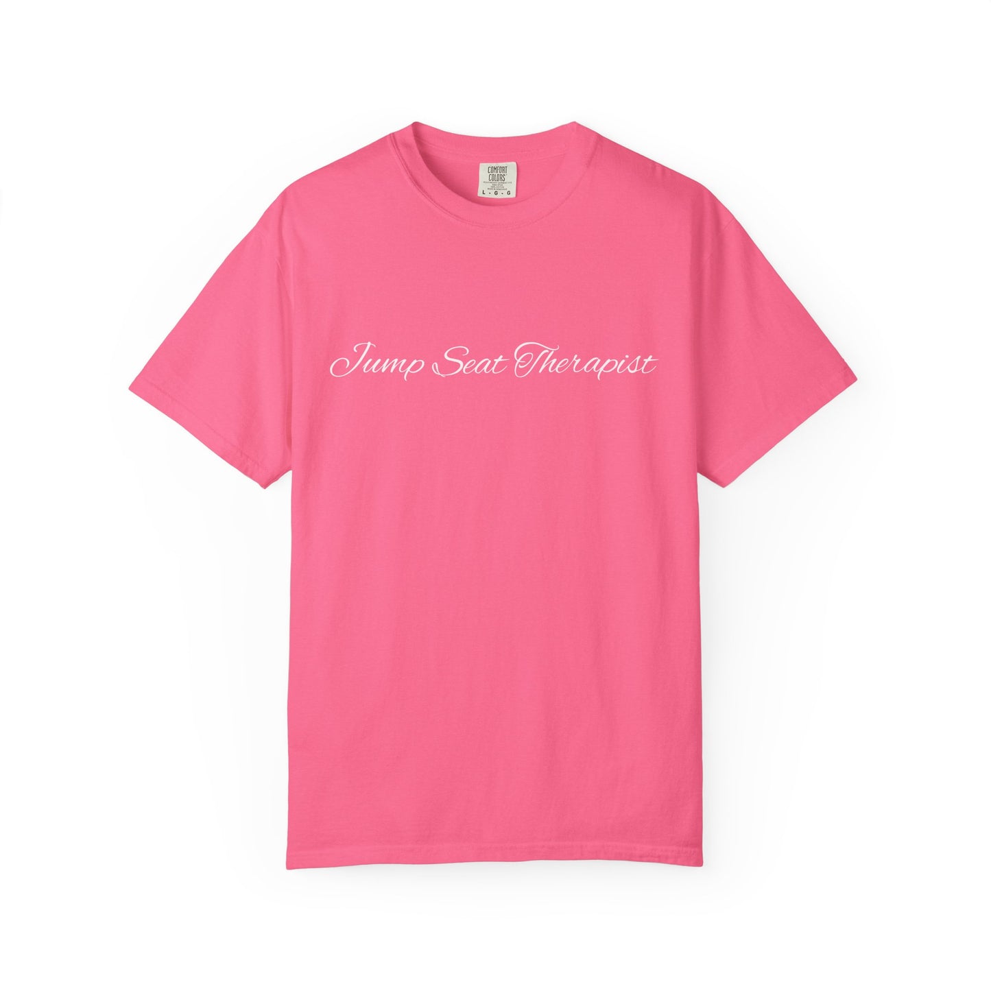 Jump Seat Therapist T-Shirt- Funny Flight Attendant Tee, Cabin Crew Life Shirt, Sarcastic Aviation Gift for Airline Workers