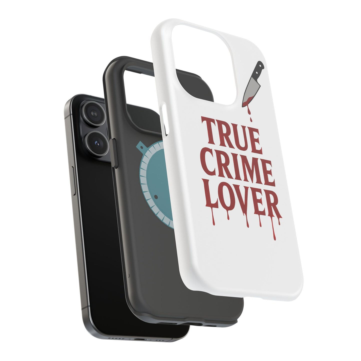 True Crime Lover Magnetic Phone Case-Funny Murder Podcast Gift, Forensics Obsession Cover, Crime Junkie Aesthetic Phone Case