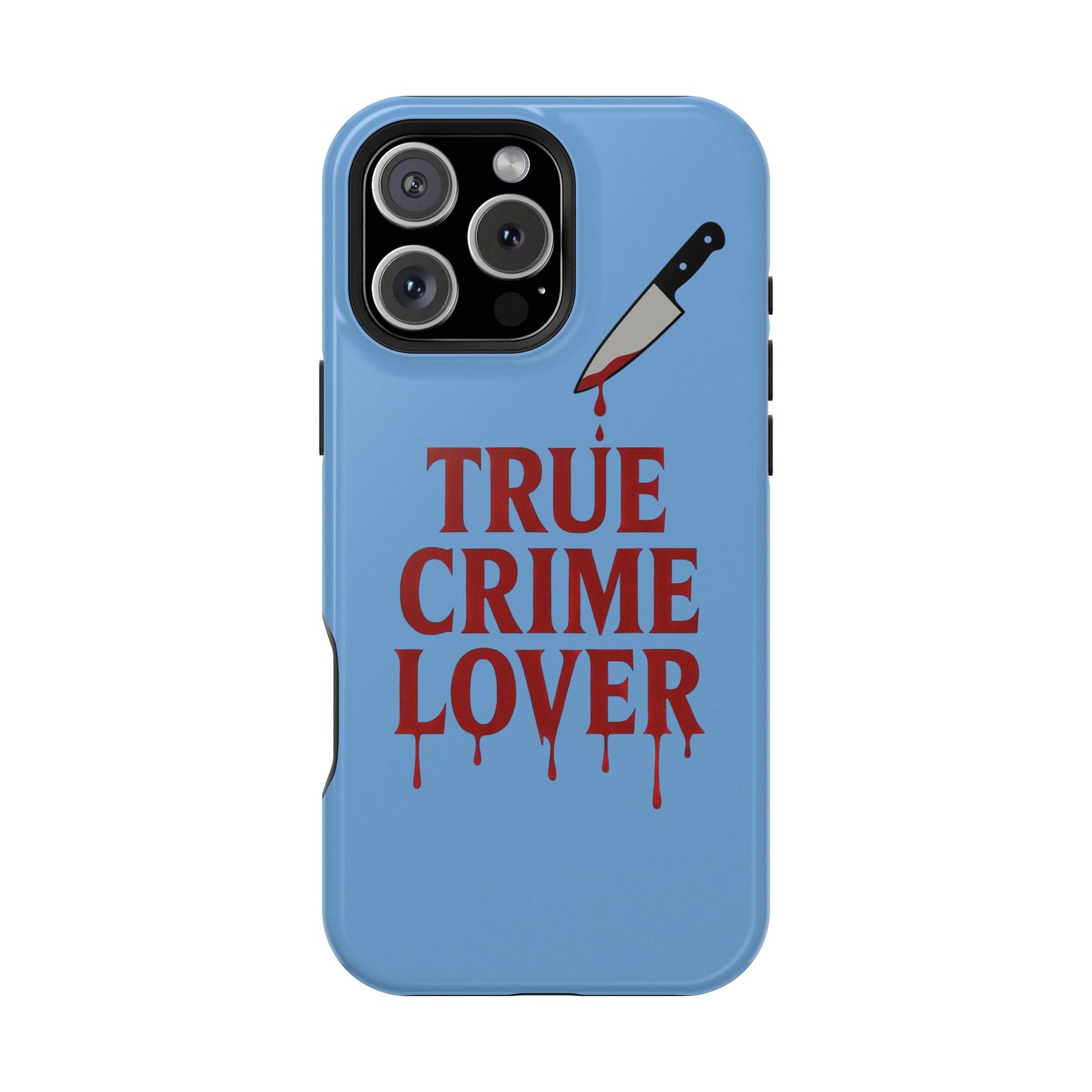 True Crime Lover Magnetic Phone Case-Funny Murder Podcast Gift, Forensics Obsession Cover, Crime Junkie Aesthetic Phone Case