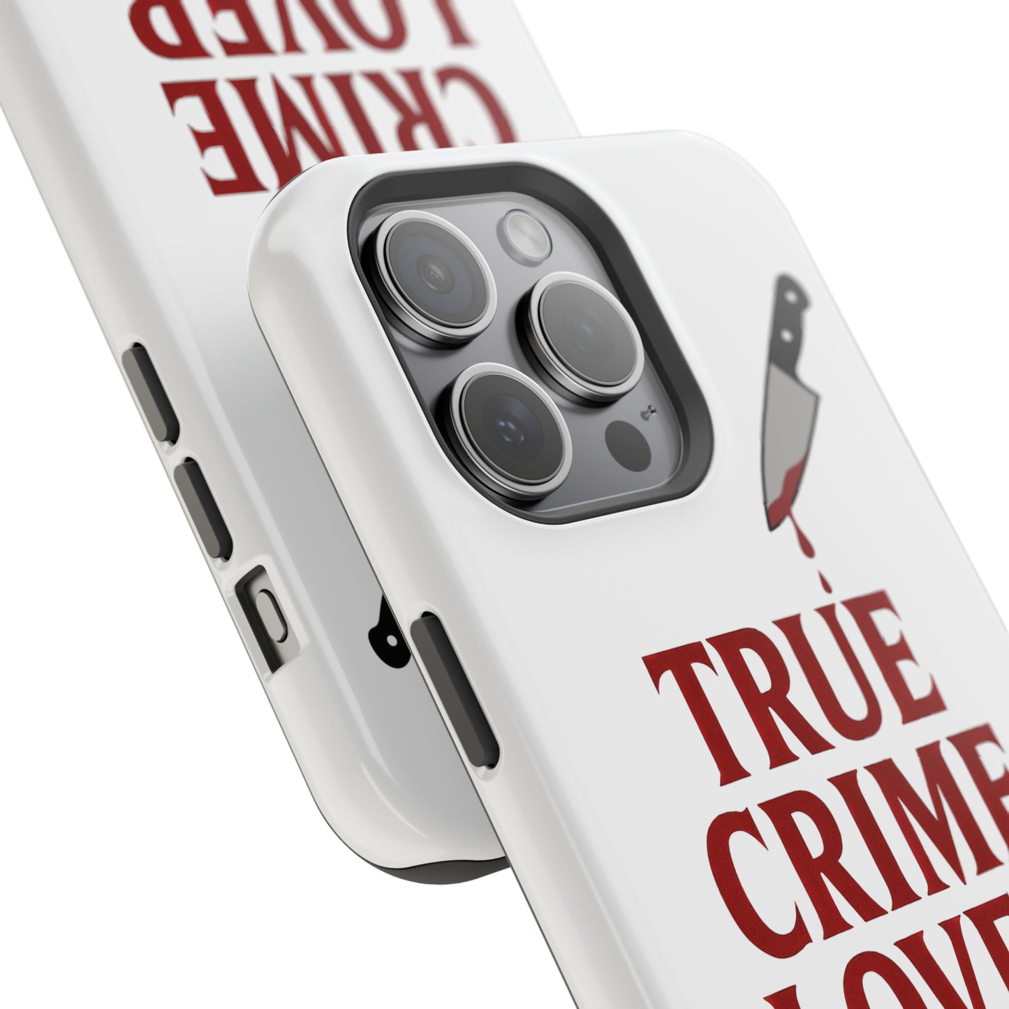 True Crime Lover Magnetic Phone Case-Funny Murder Podcast Gift, Forensics Obsession Cover, Crime Junkie Aesthetic Phone Case