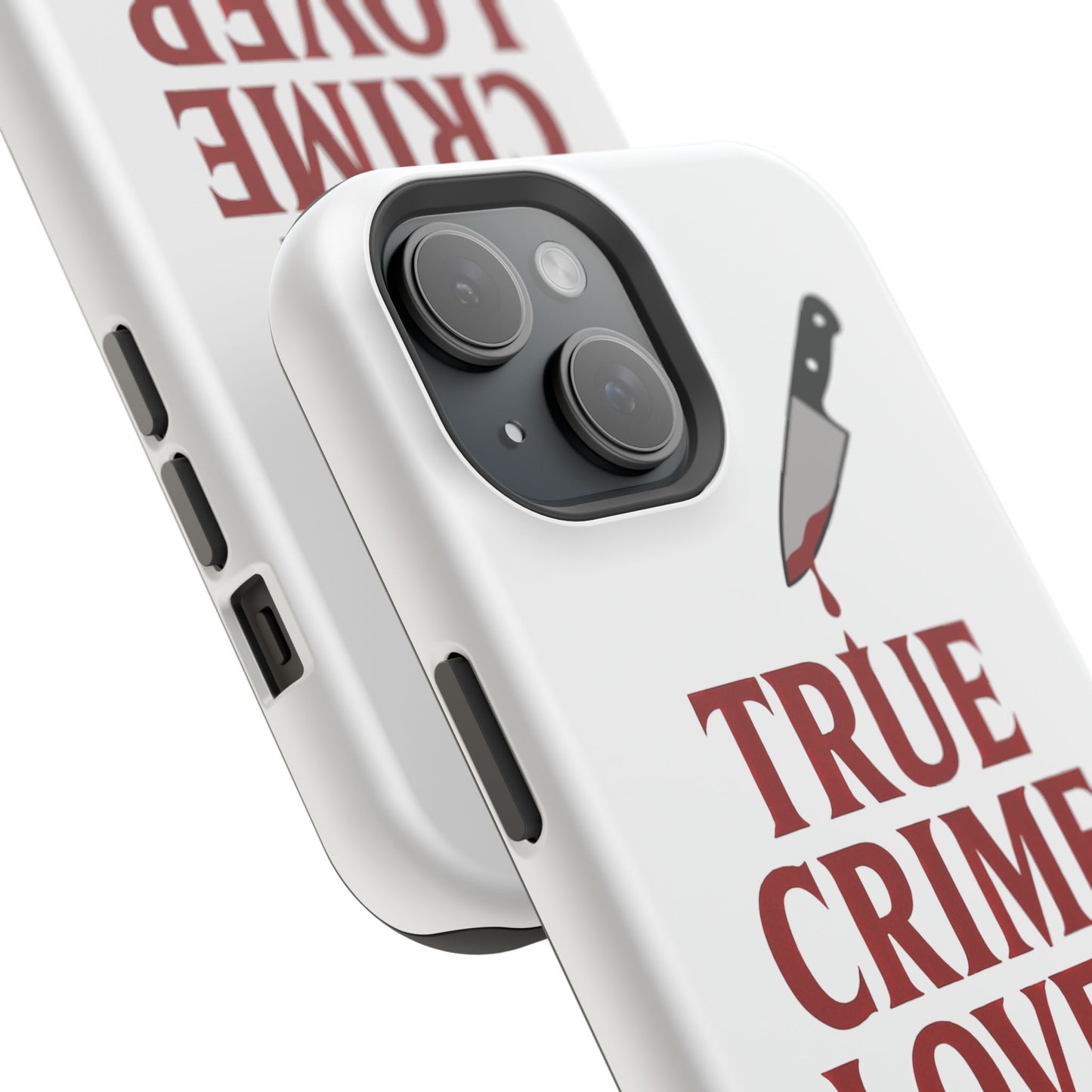 True Crime Lover Magnetic Phone Case-Funny Murder Podcast Gift, Forensics Obsession Cover, Crime Junkie Aesthetic Phone Case