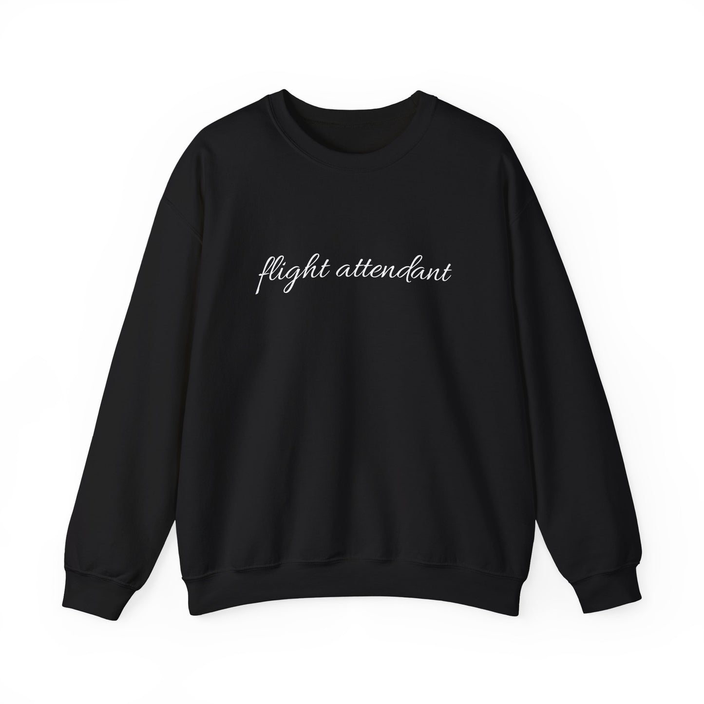 Flight Attendant Sweatshirt- Cozy Crew Life Pullover, Funny Airline Crew Gift, Travel Day Essential for Aviation Lovers