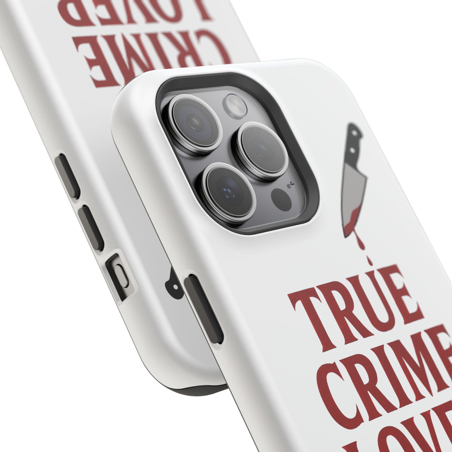 True Crime Lover Magnetic Phone Case-Funny Murder Podcast Gift, Forensics Obsession Cover, Crime Junkie Aesthetic Phone Case