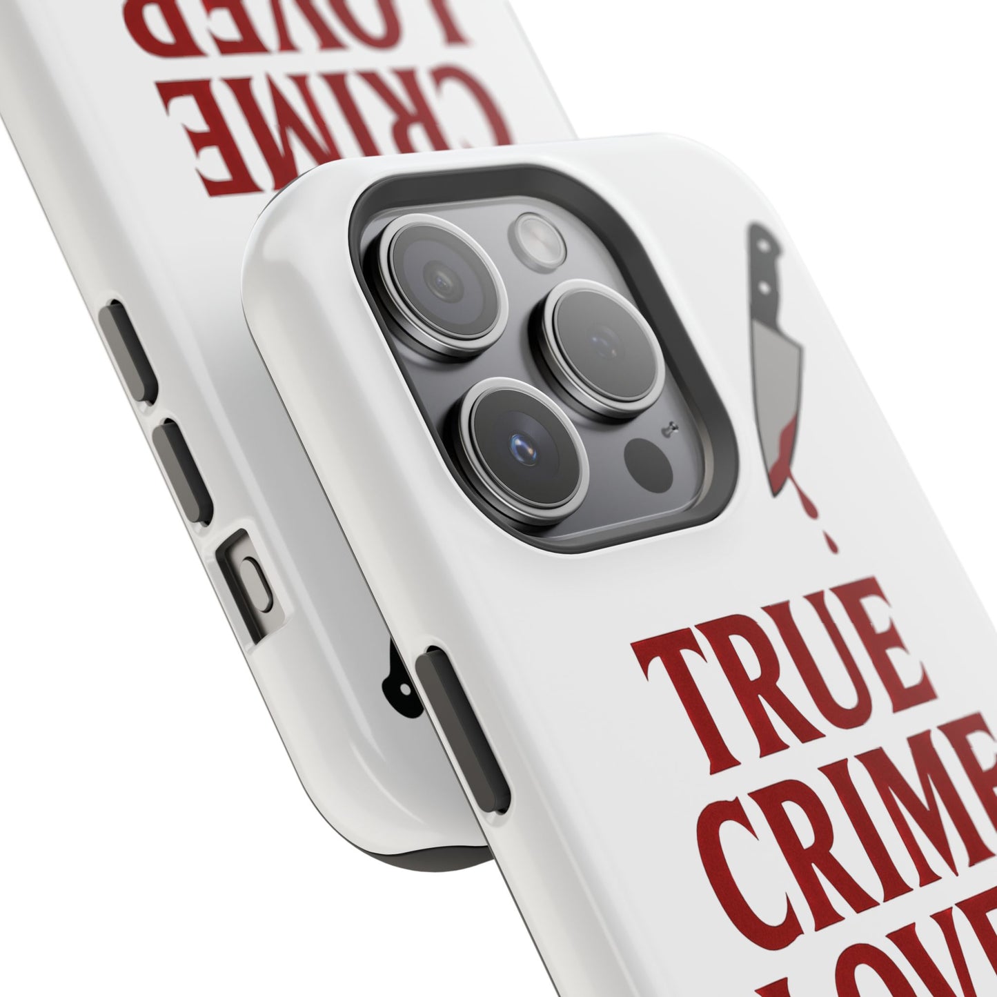 True Crime Lover Magnetic Phone Case-Funny Murder Podcast Gift, Forensics Obsession Cover, Crime Junkie Aesthetic Phone Case