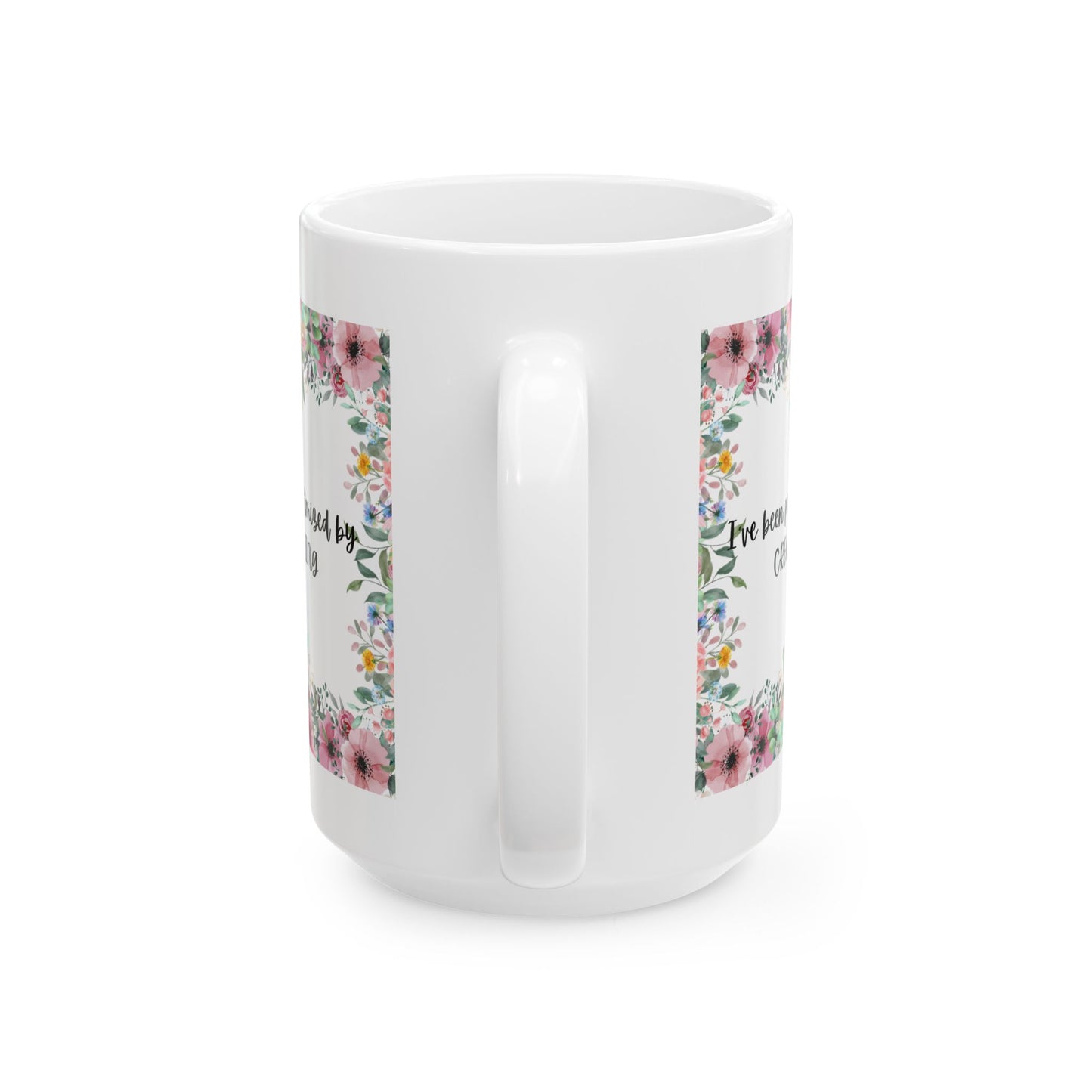Floral "Victimized by Crew Scheduling" Mug | Perfect Gift for Friends, Family, Coffee Lovers, Birthday, or Just Because