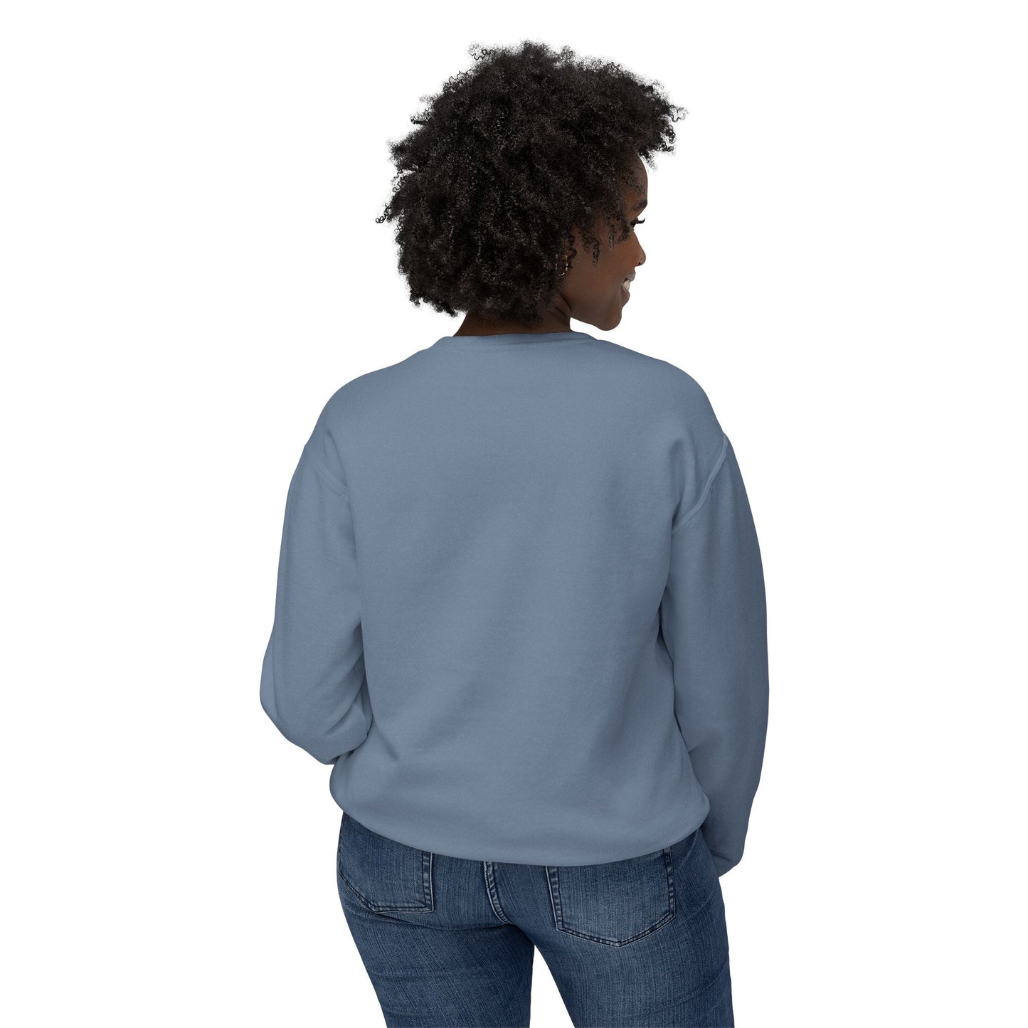 BOOkish Ghost Crewneck Sweatshirt | Lightweight Sweatshirt for Book Lovers | Halloween Apparel, Cozy Sweater, Fall Fashion, Gift Idea