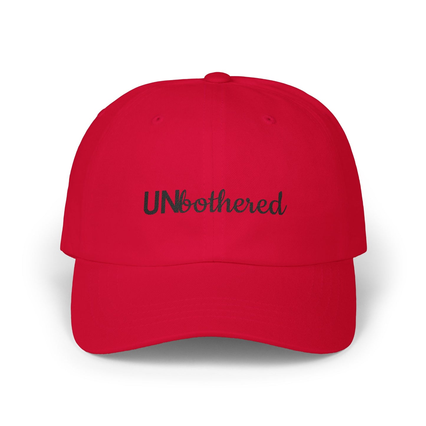 Unbothered Classic Dad Cap | Casual Hat for Unbothered Humans, Relaxed Style, Gift for Anyone, Trendy Accessories for Everyone