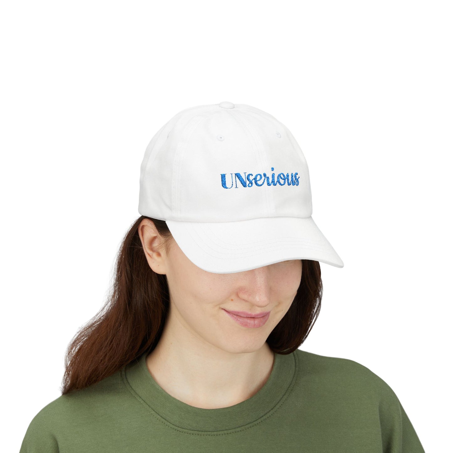 Unserious Classic Dad Cap, Casual Hat, Perfect Gift for every Unserious Human, Trendy Headwear, Everyday Accessory, Summer Essential