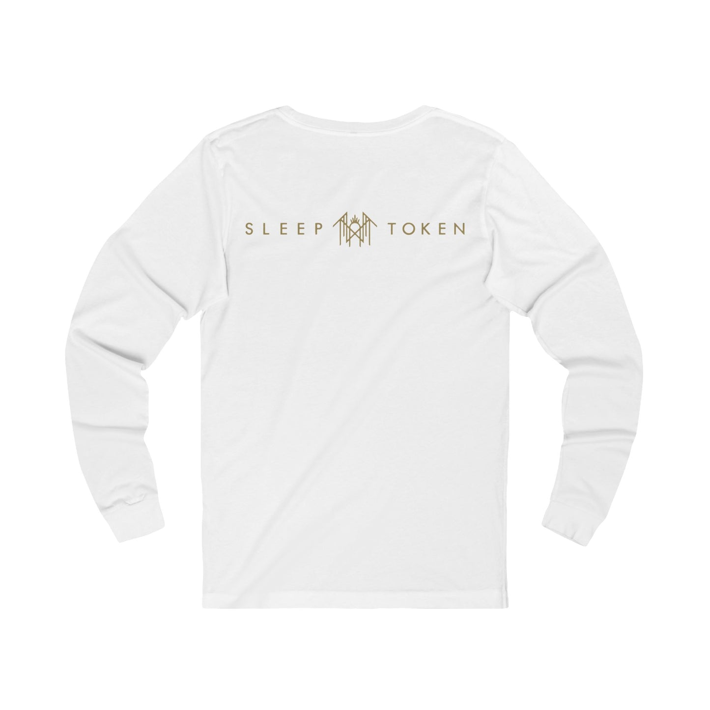 Sleep Token Long Sleeve Tee, Unisex Music Shirt, Band Merchandise, Gift for Music Lovers, Casual Streetwear, White Graphic Tee
