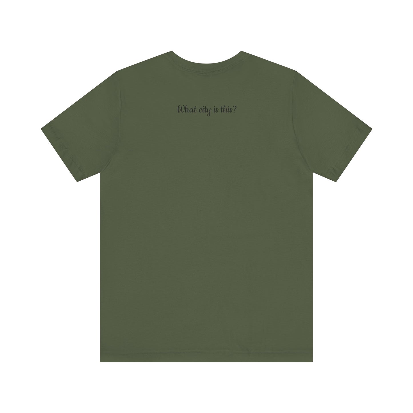 Flight Attendant City Tee, Travel Shirt, Gift for Travelers, Comfortable Unisex Tee, Adventure Outfit, Wanderlust Apparel