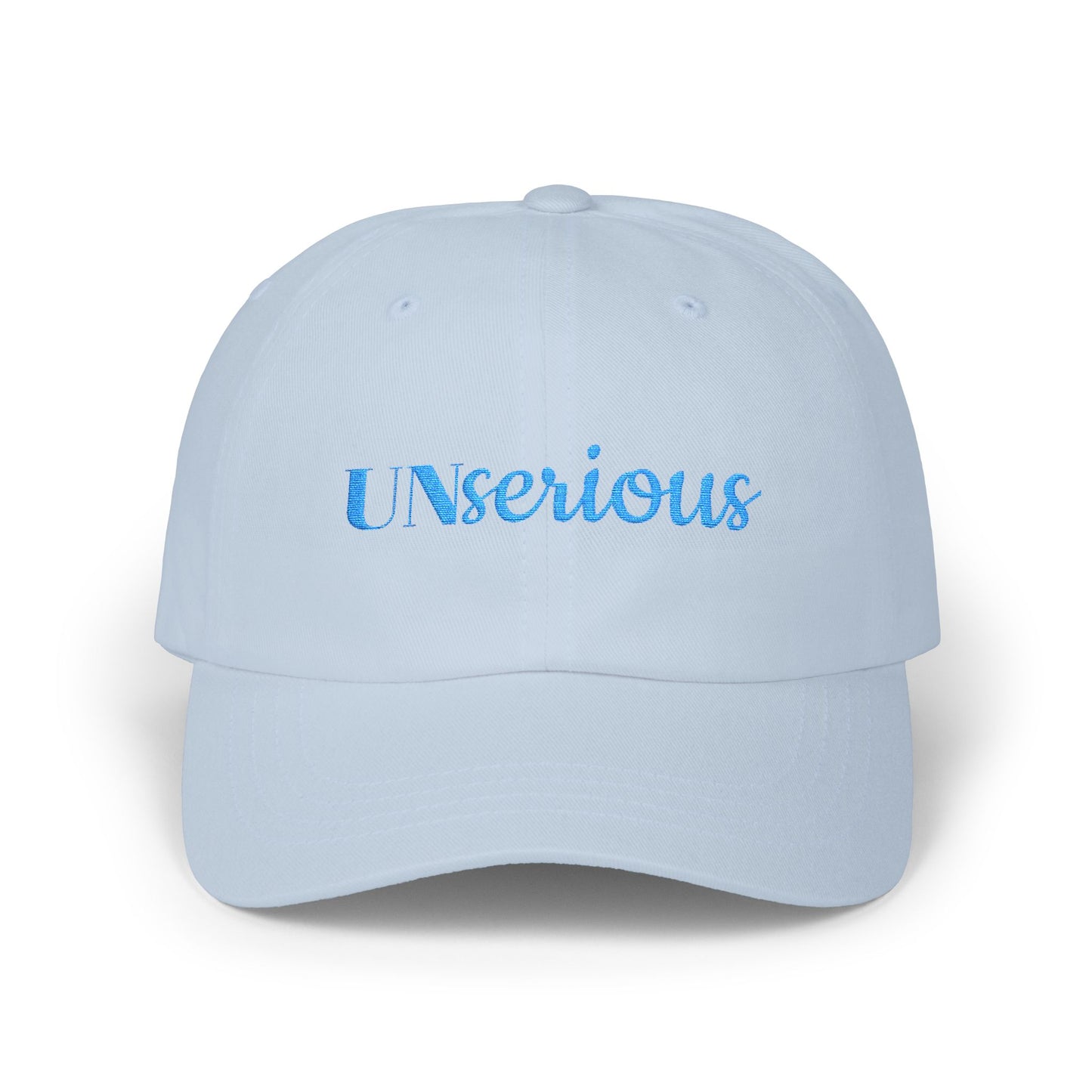 Unserious Classic Dad Cap, Casual Hat, Perfect Gift for every Unserious Human, Trendy Headwear, Everyday Accessory, Summer Essential