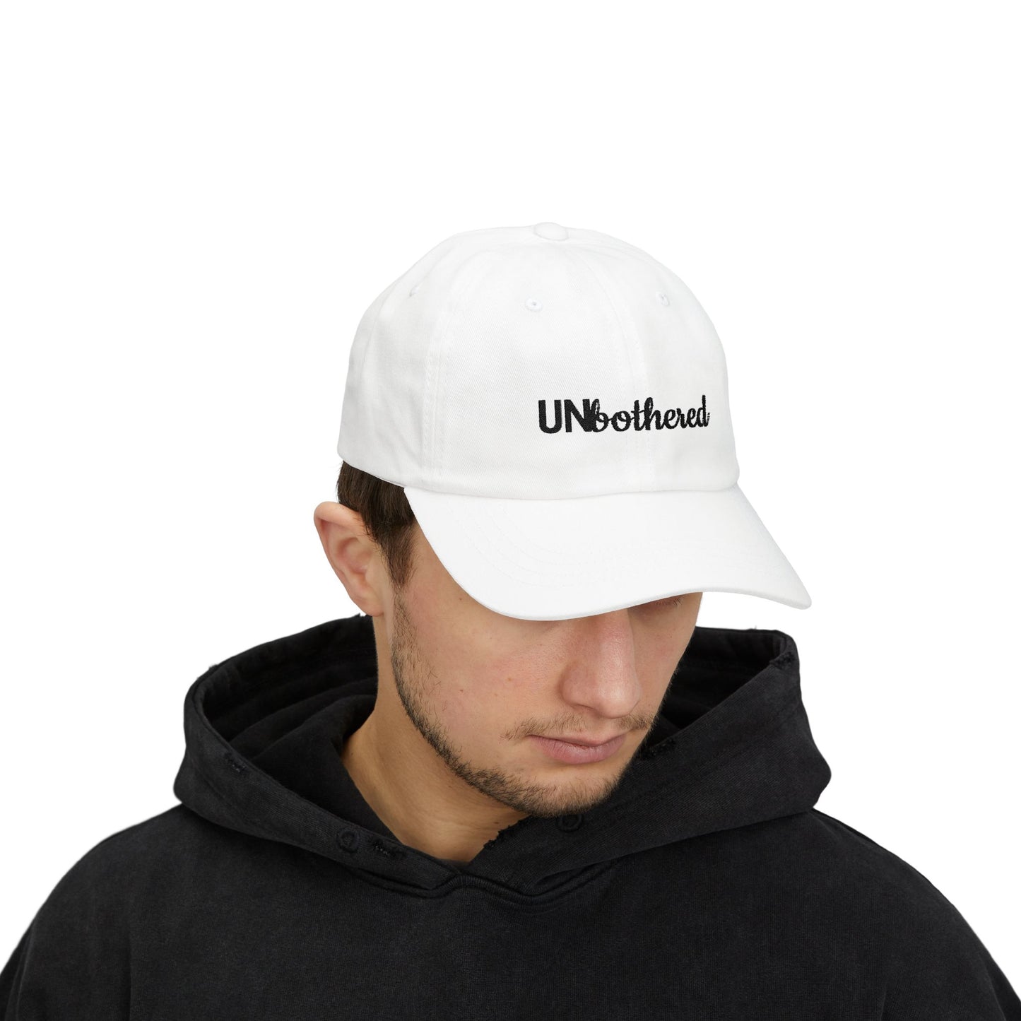 Unbothered Classic Dad Cap | Casual Hat for Unbothered Humans, Relaxed Style, Gift for Anyone, Trendy Accessories for Everyone