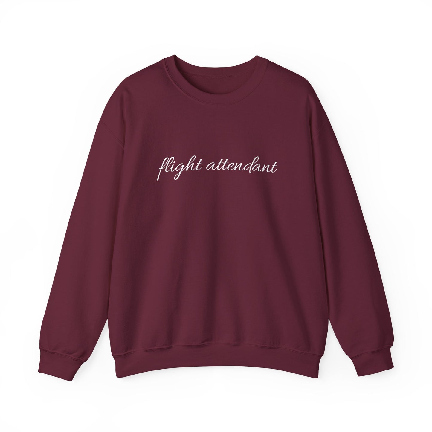 Flight Attendant Sweatshirt- Cozy Crew Life Pullover, Funny Airline Crew Gift, Travel Day Essential for Aviation Lovers